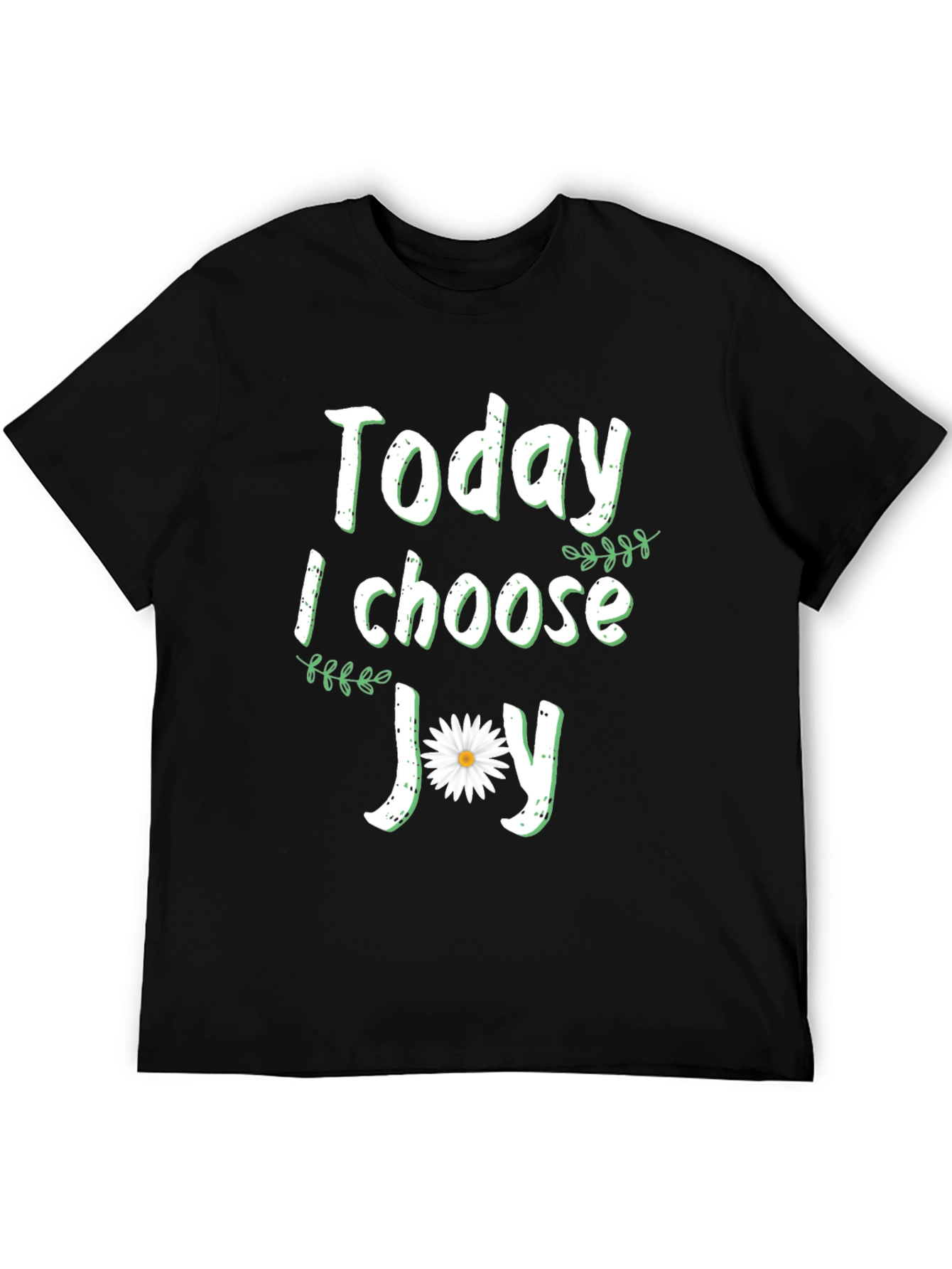 Black Today I Choose Joy Graphic T-Shirt view 5