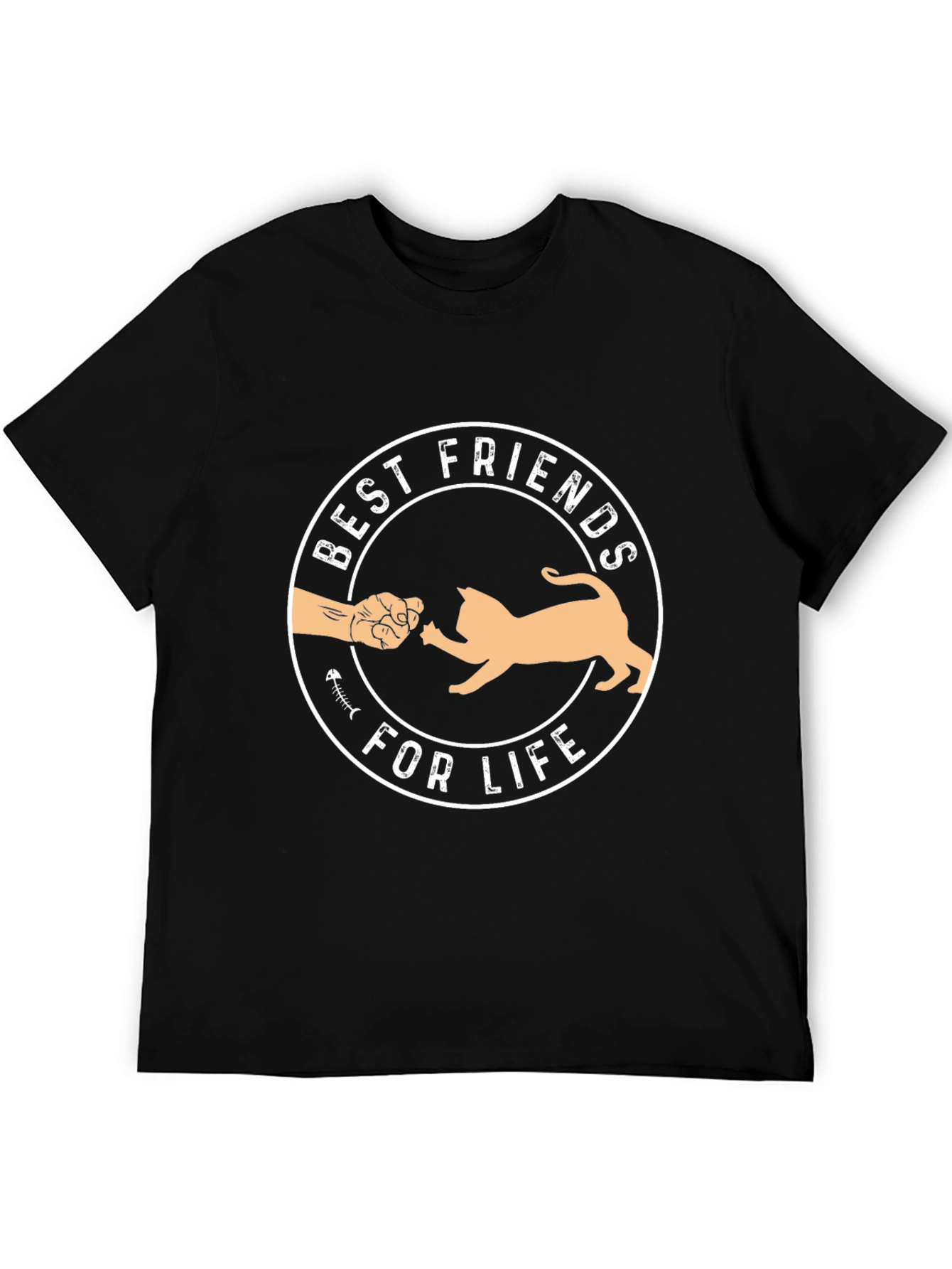 Black Best Friends for Life Graphic Tee view 5