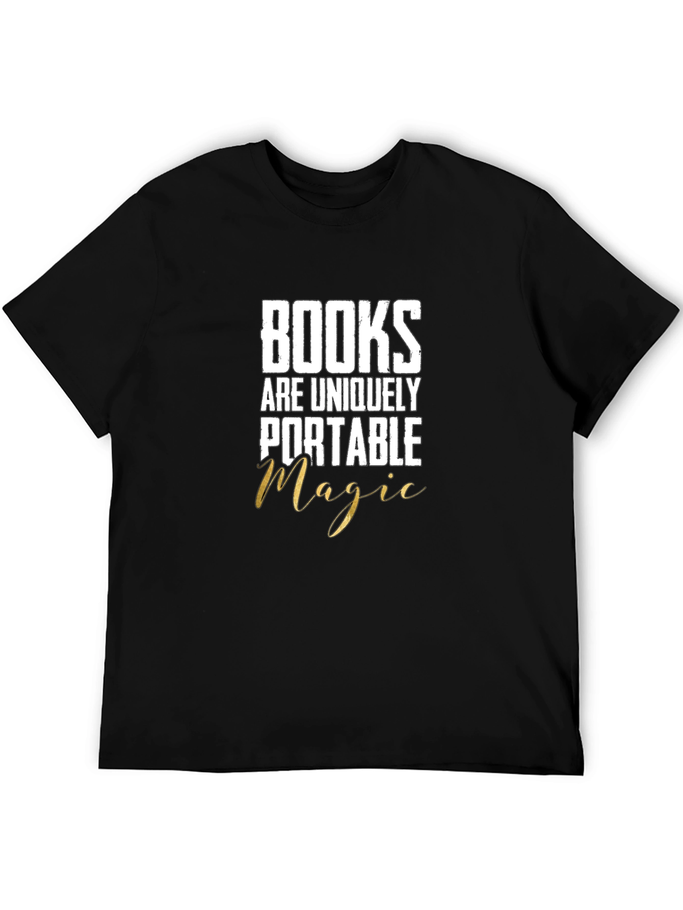 Black Books are Magic T-Shirt - Unique Reader Tee view 5