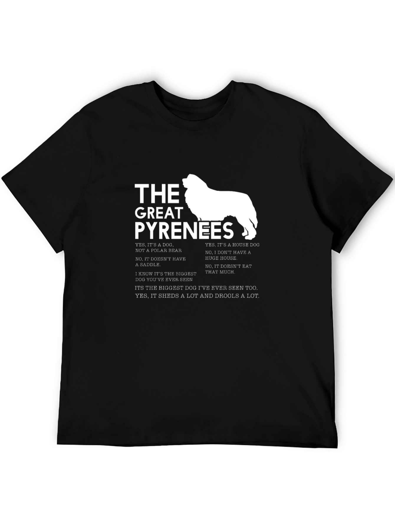 Great Pyrenees Dog Breed T-Shirt - 5