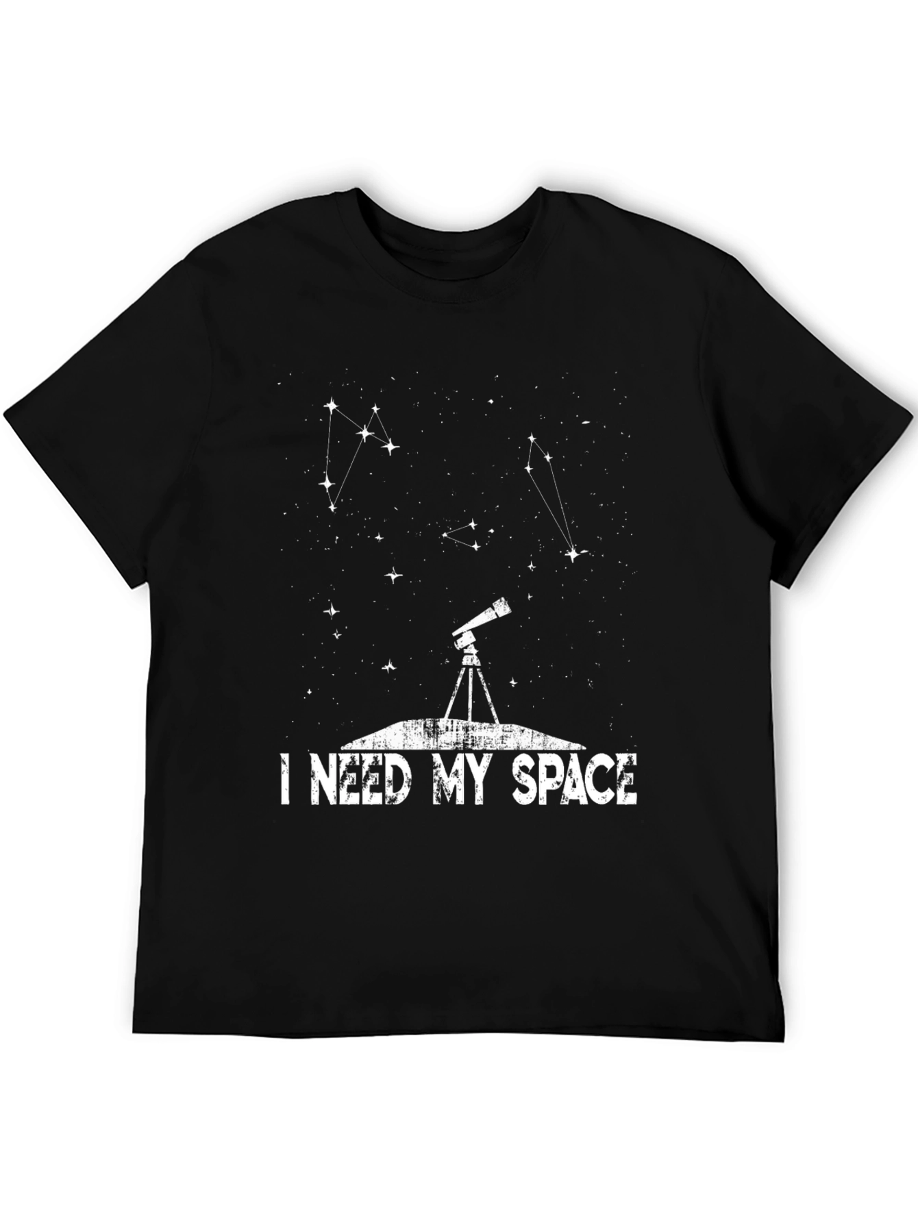 I Need My Space Graphic Tee - Astronomy Constellation Shirt - 5