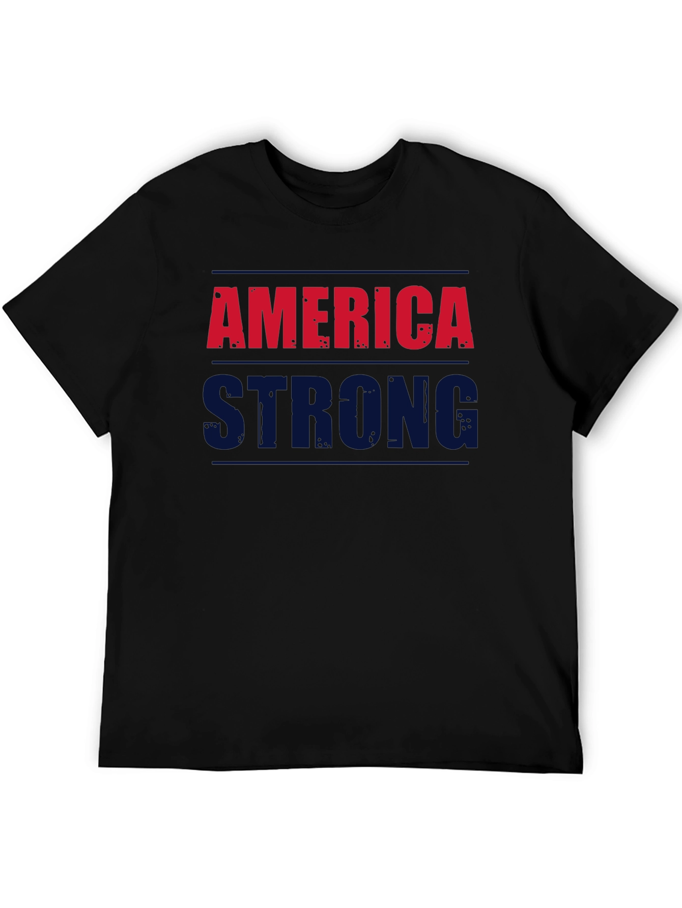Black America Strong Graphic T-Shirt view 5
