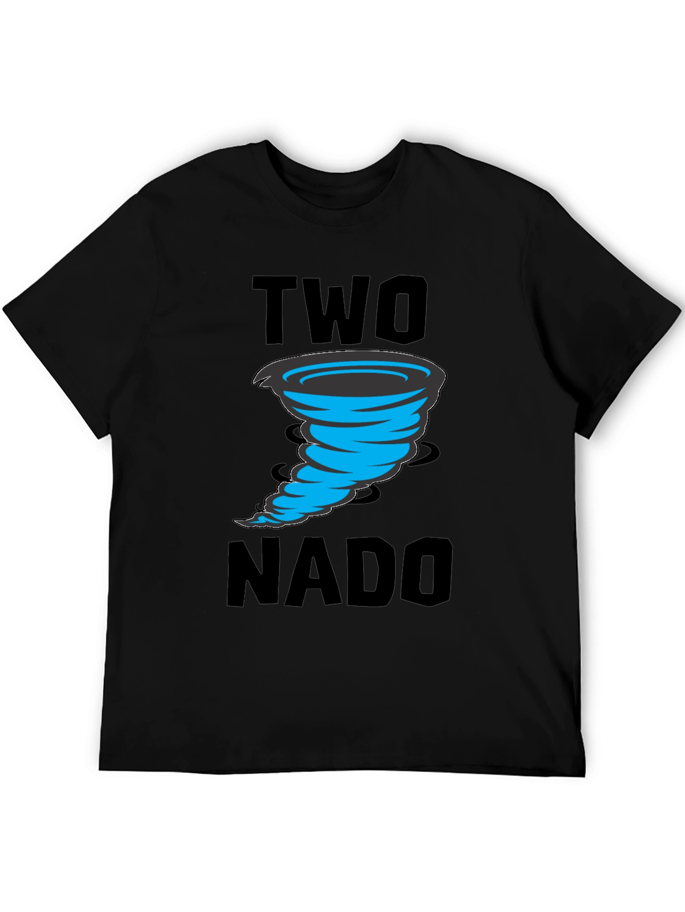 Black Two-nado Graphic T-Shirt view 5