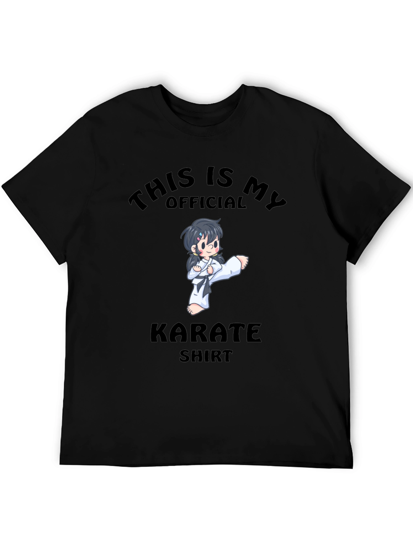 Black Karate Official T-Shirt view 5