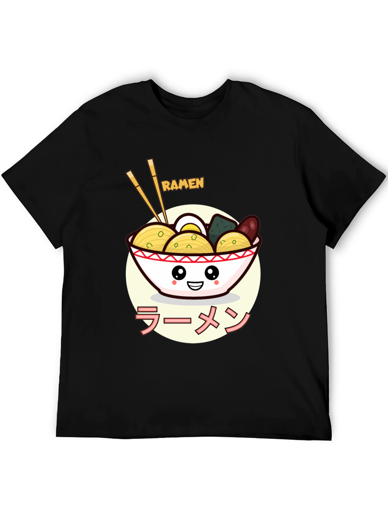 Ramen Bowl Graphic Tee - Cute Anime Food T-Shirt - 5