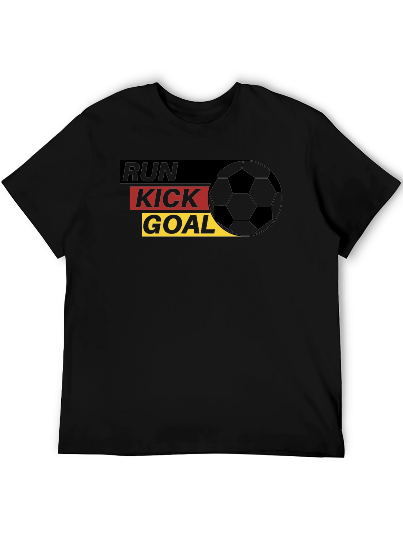 Run Kick Goal Soccer T-Shirt - 5