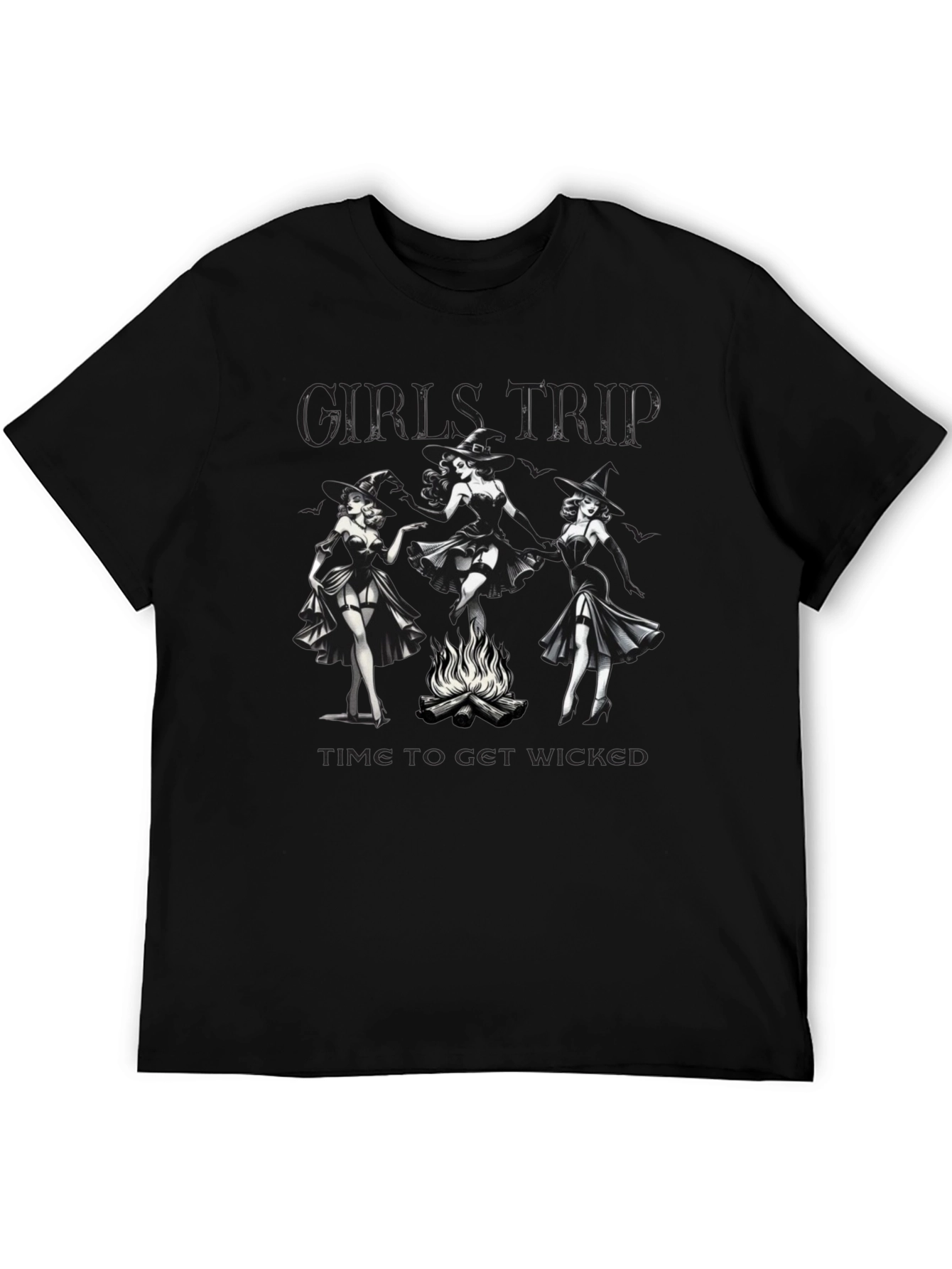 Black Girl Trip Get Wicked Graphic T-Shirt view 5