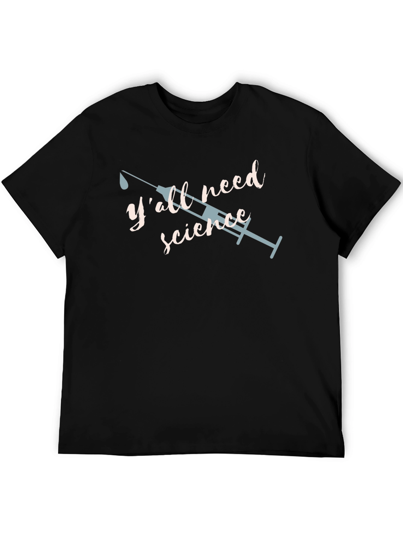 Black Y'all Need Science Graphic T-Shirt view 5