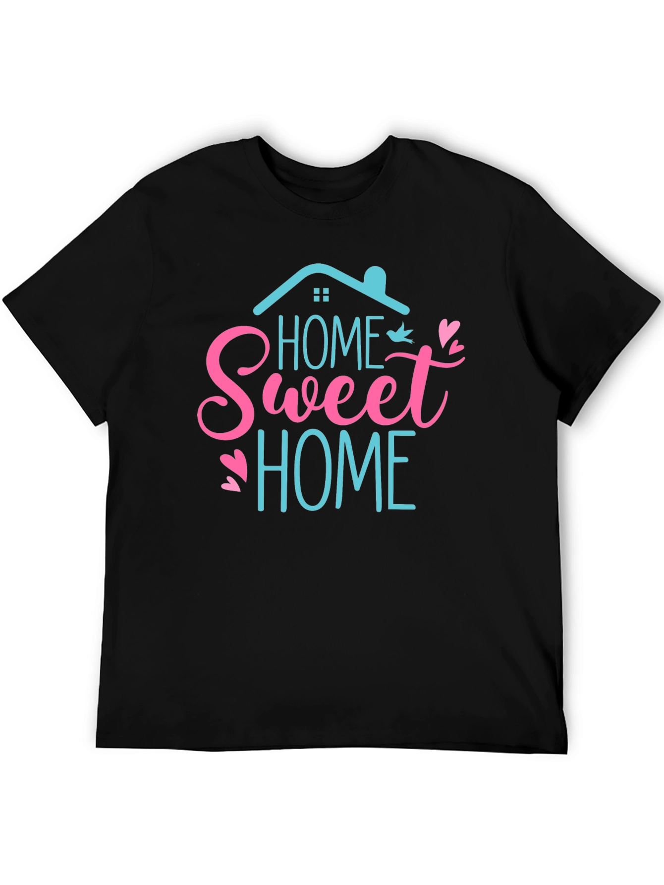 Black Home Sweet Home Graphic Tee - Comfort Fit view 5