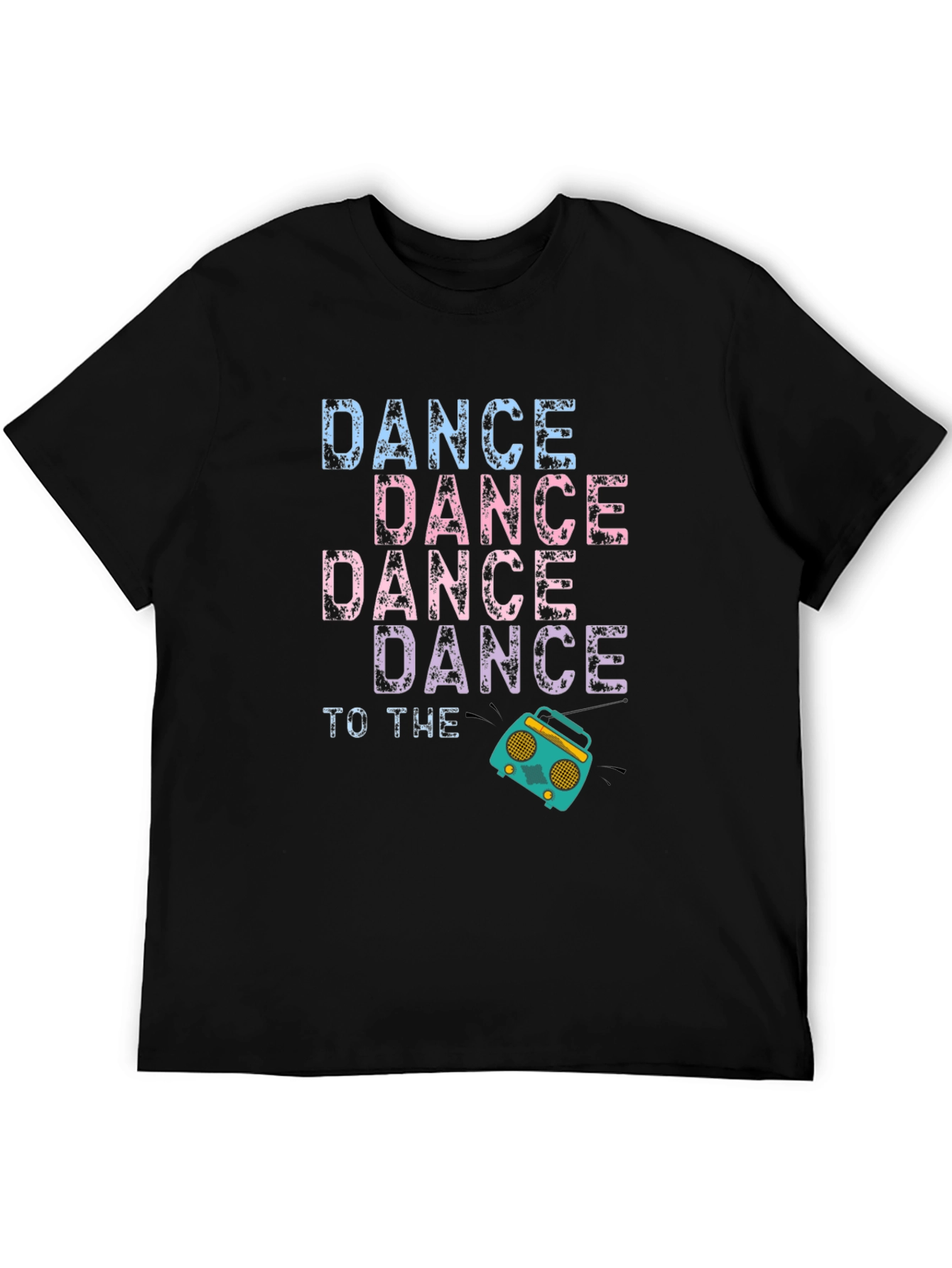 Black Dance To The Beat Graphic Tee view 5