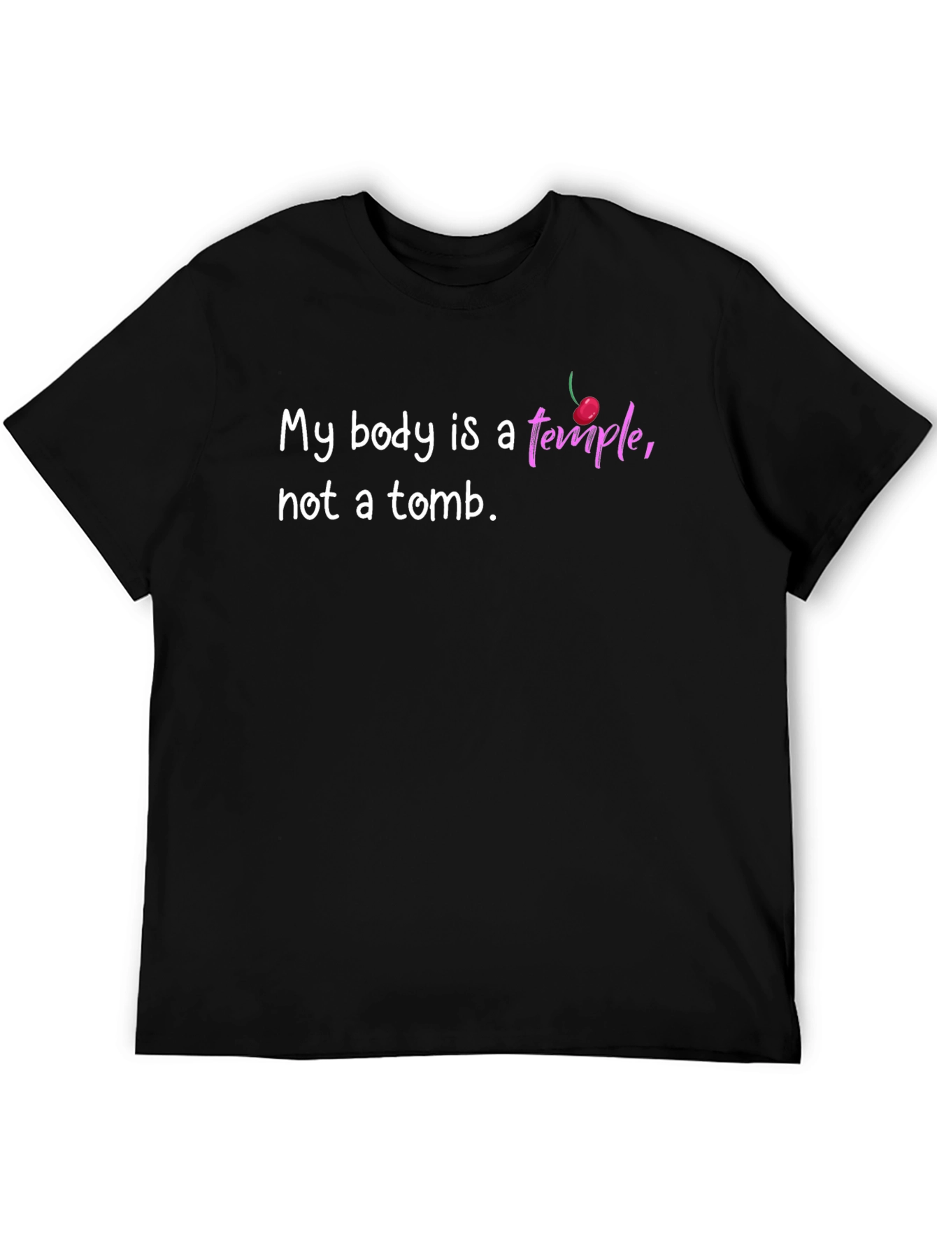 Black My Body is a Temple Graphic Tee view 5