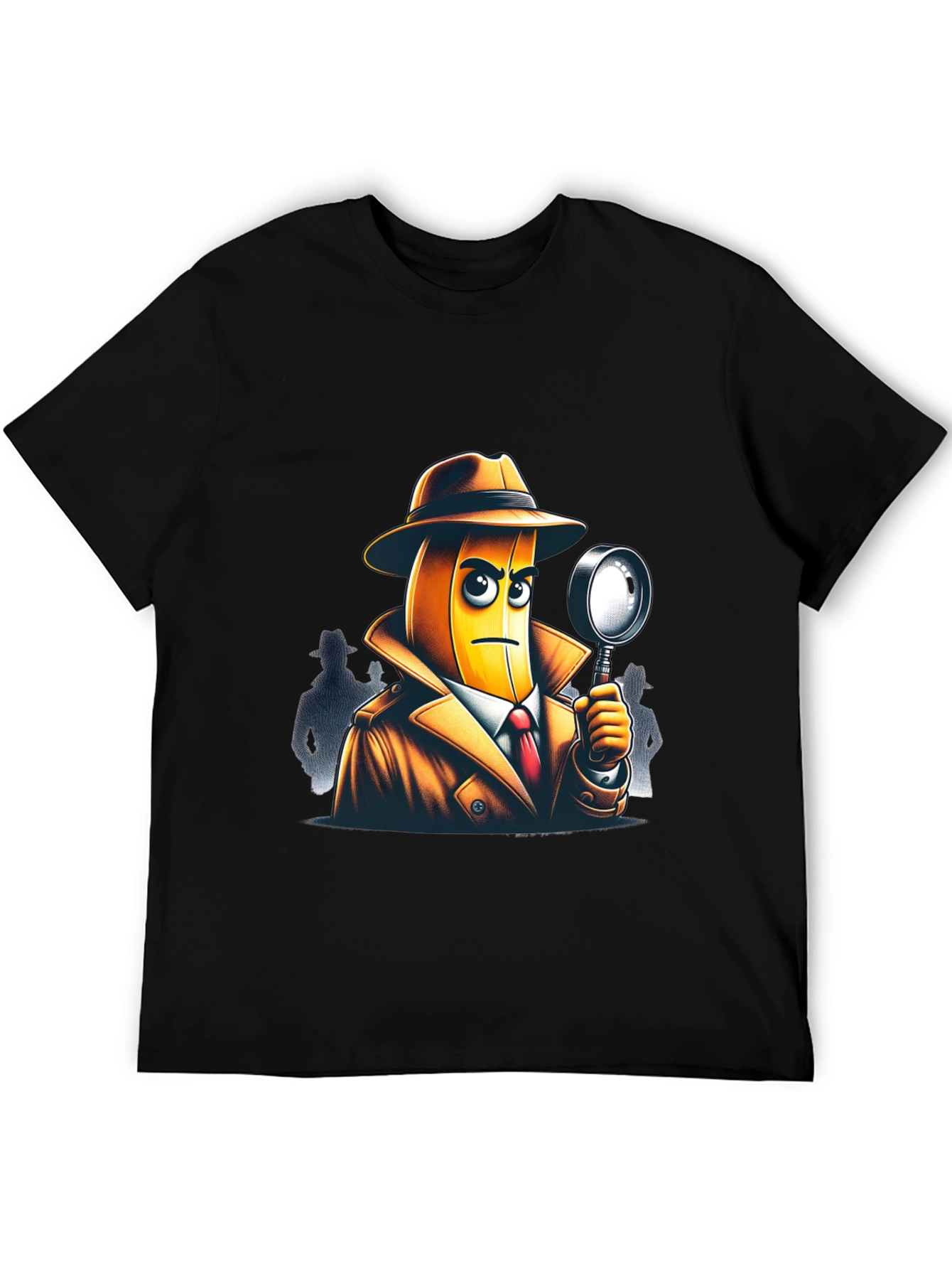 Black Banana Detective T-Shirt view 5