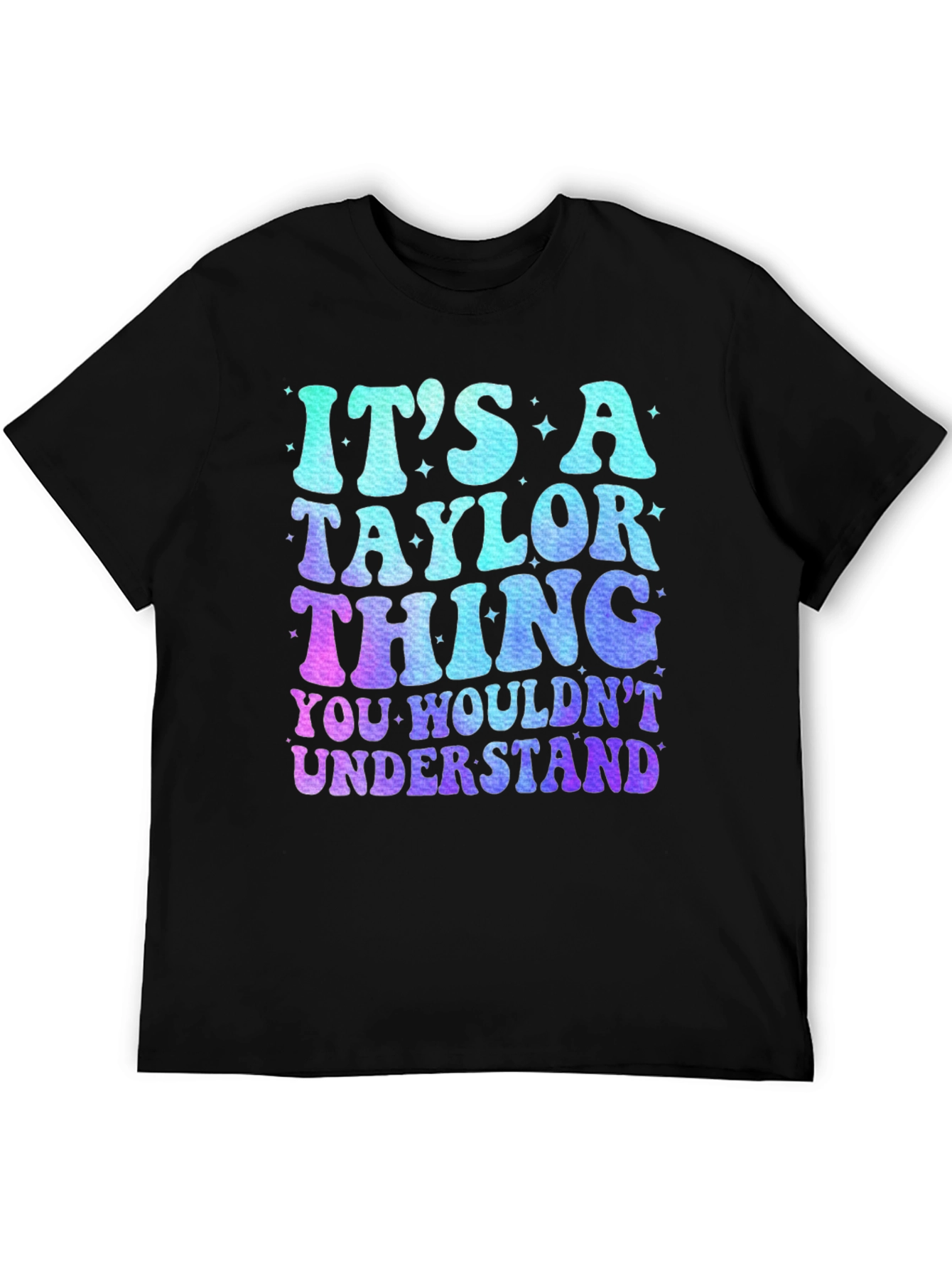 Black It's a Taylor Thing T-Shirt view 5