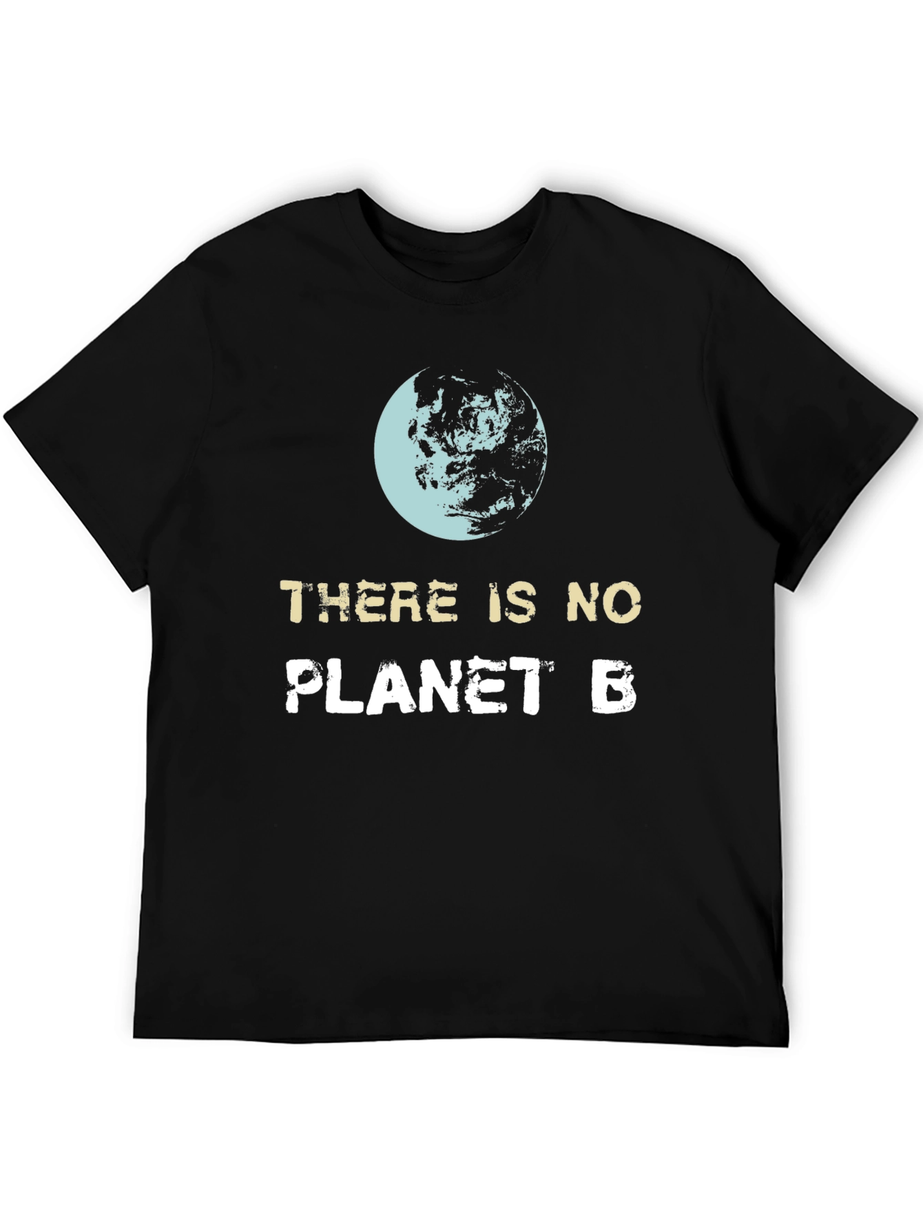 Black There Is No Planet B Graphic T-Shirt view 5