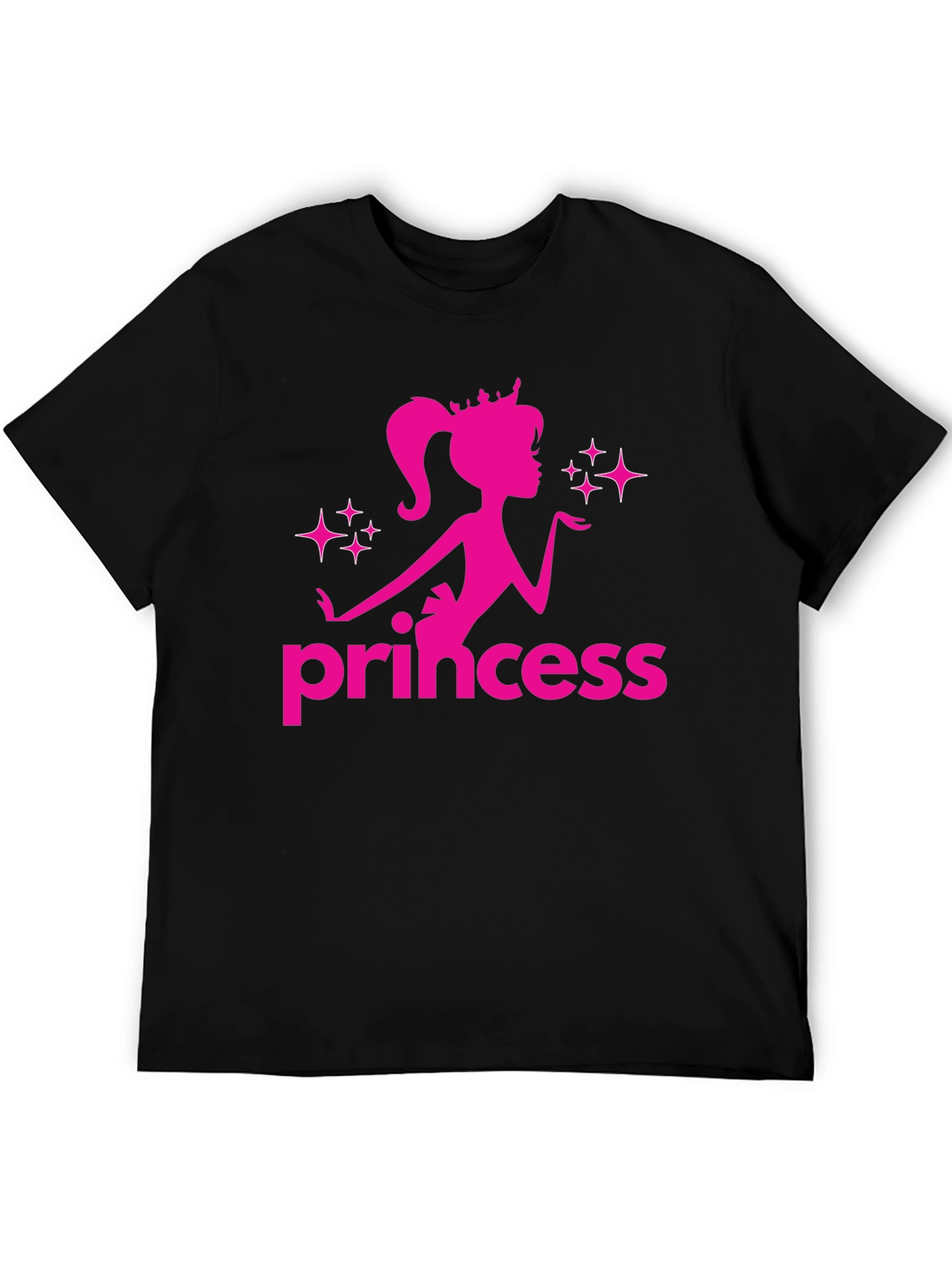 Black Princess Graphic Tee - Fun Fashion view 5