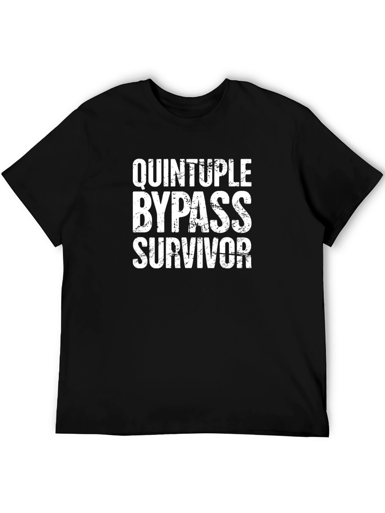Quintuple Bypass Survivor Graphic T-Shirt - 5