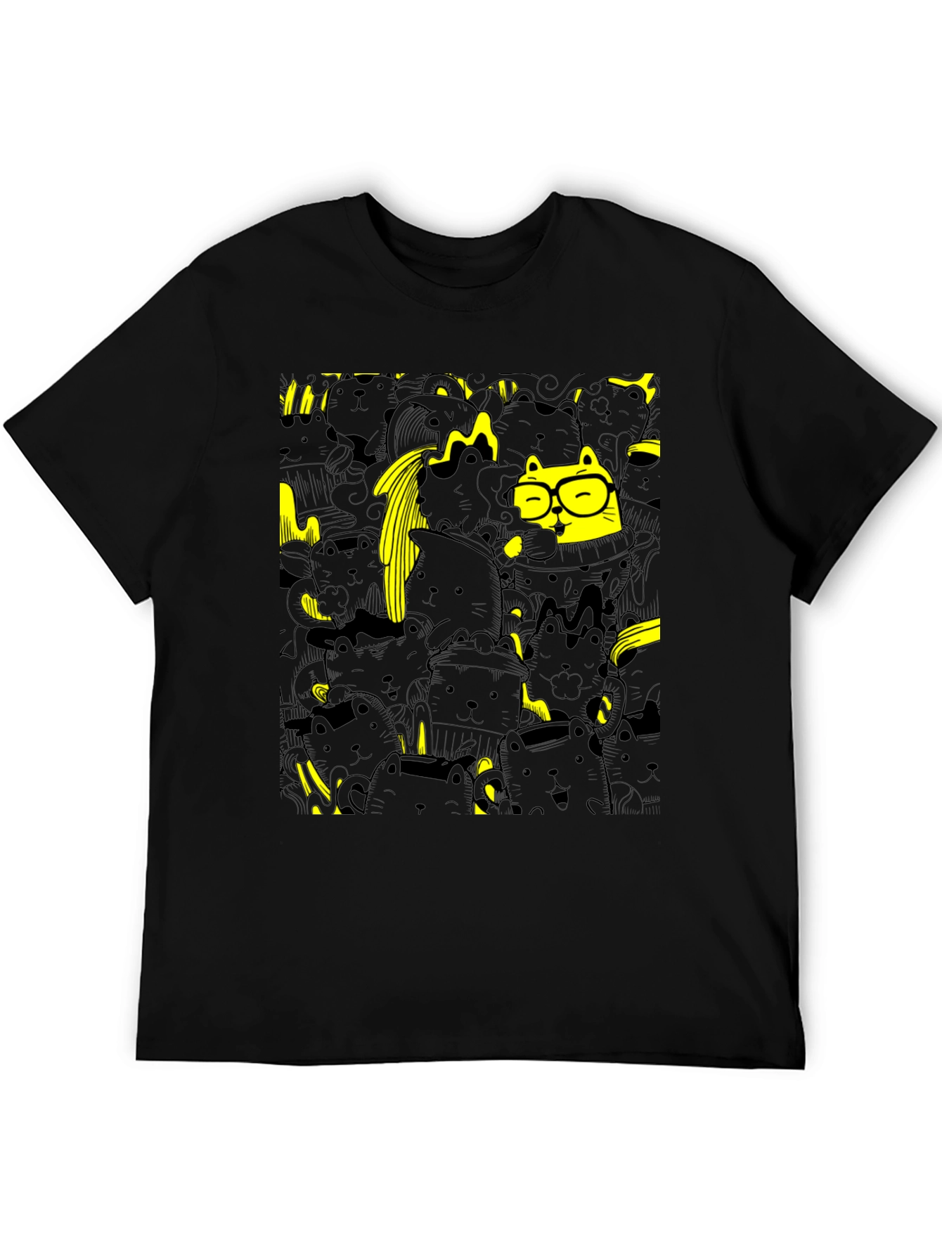 Cool Cats T-Shirt - Black - 5