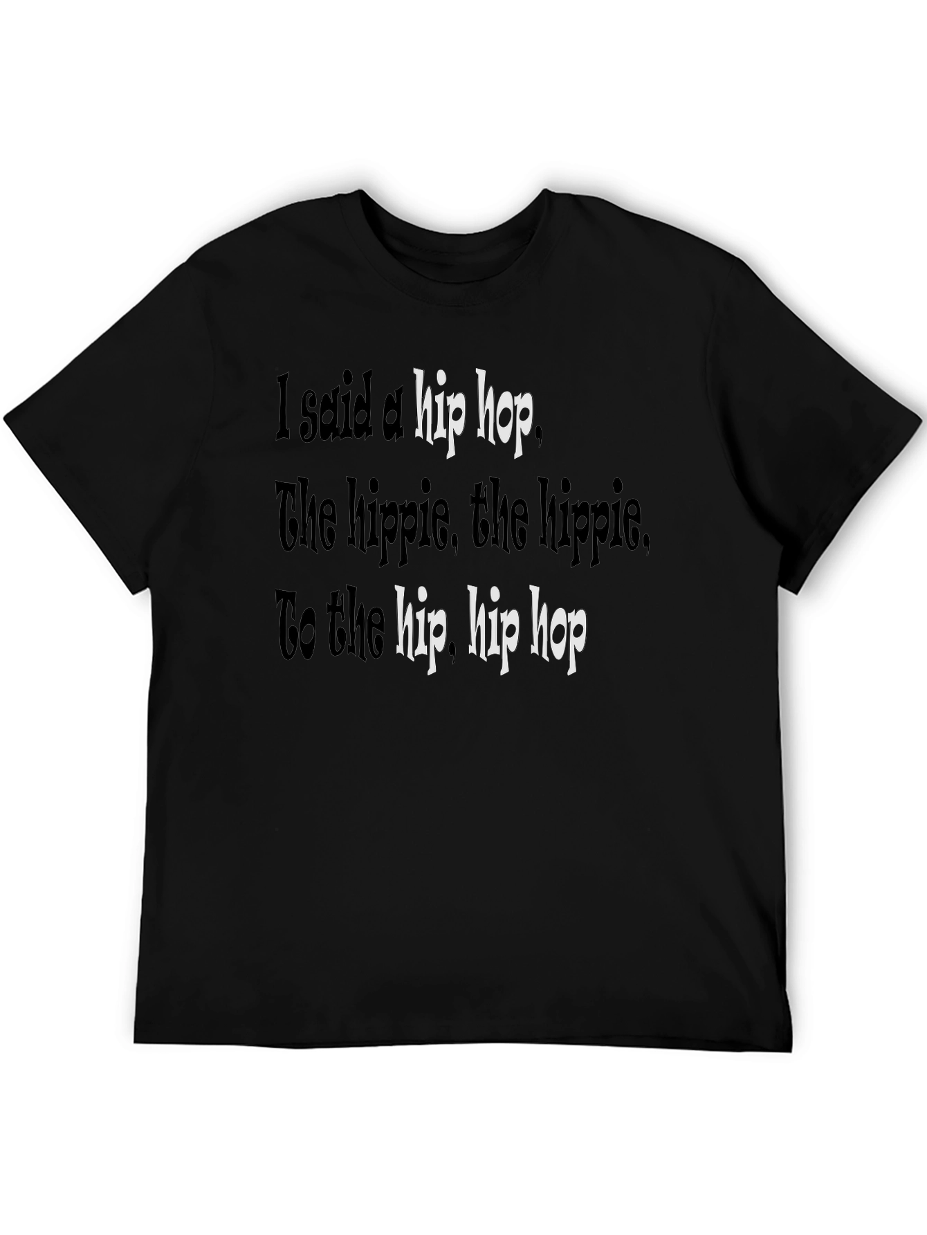 Hip Hop Lyric T-Shirt - Iconic 80s Style - 5