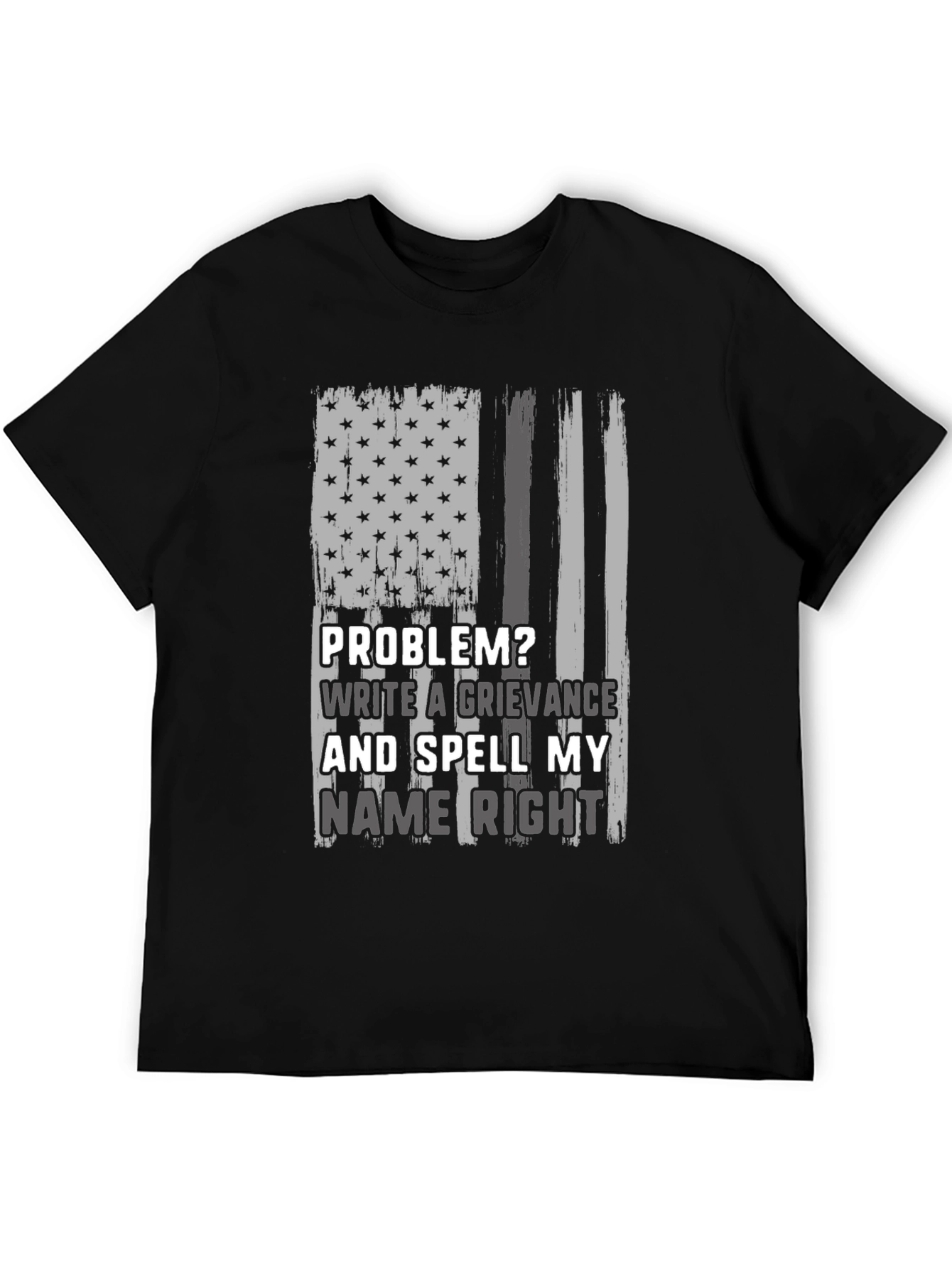 Black Problem? Write a Grievance T-Shirt view 5