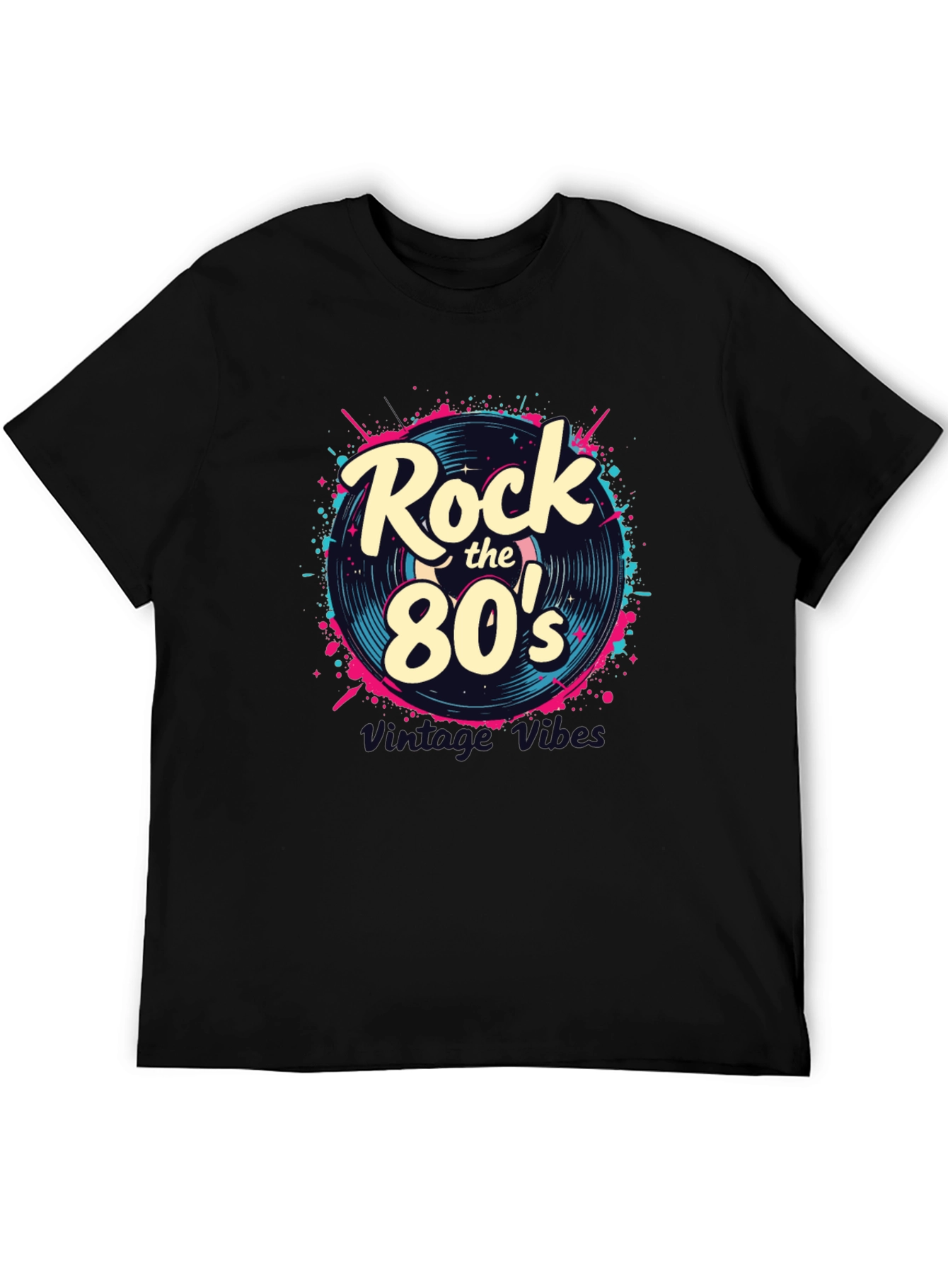 Black Rock the 80's Vintage Graphic Tee view 5