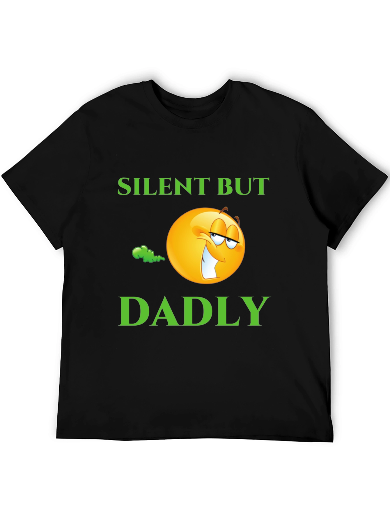 Silent But Dadly T-Shirt - Funny Dad Humor Tee - 5