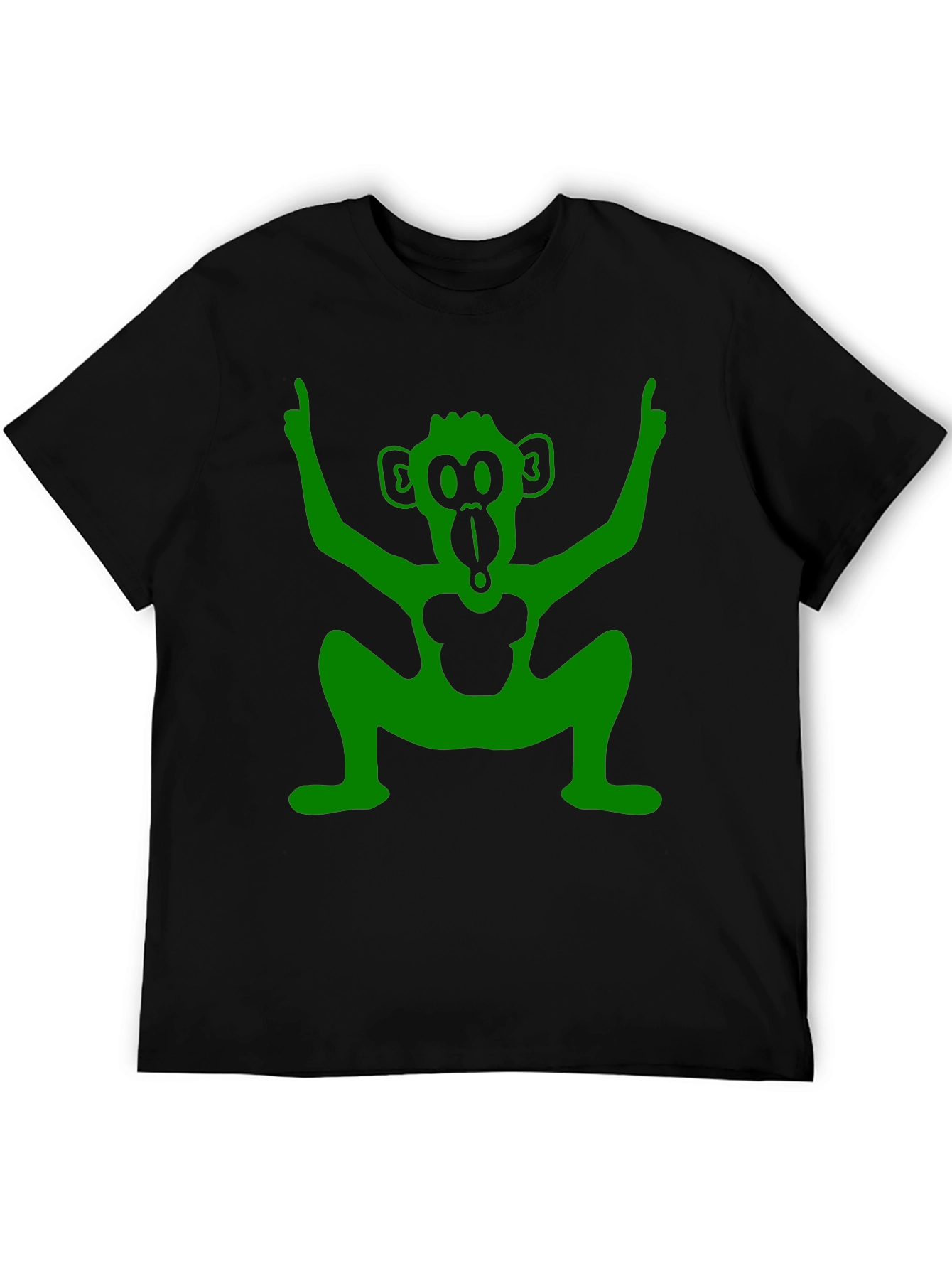Black Funky Monkey Graphic Tee - Black T-Shirt view 5
