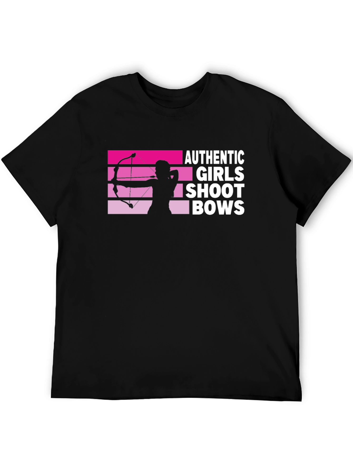 Black Girls Shoot Bows T-Shirt - Archery Tee view 5