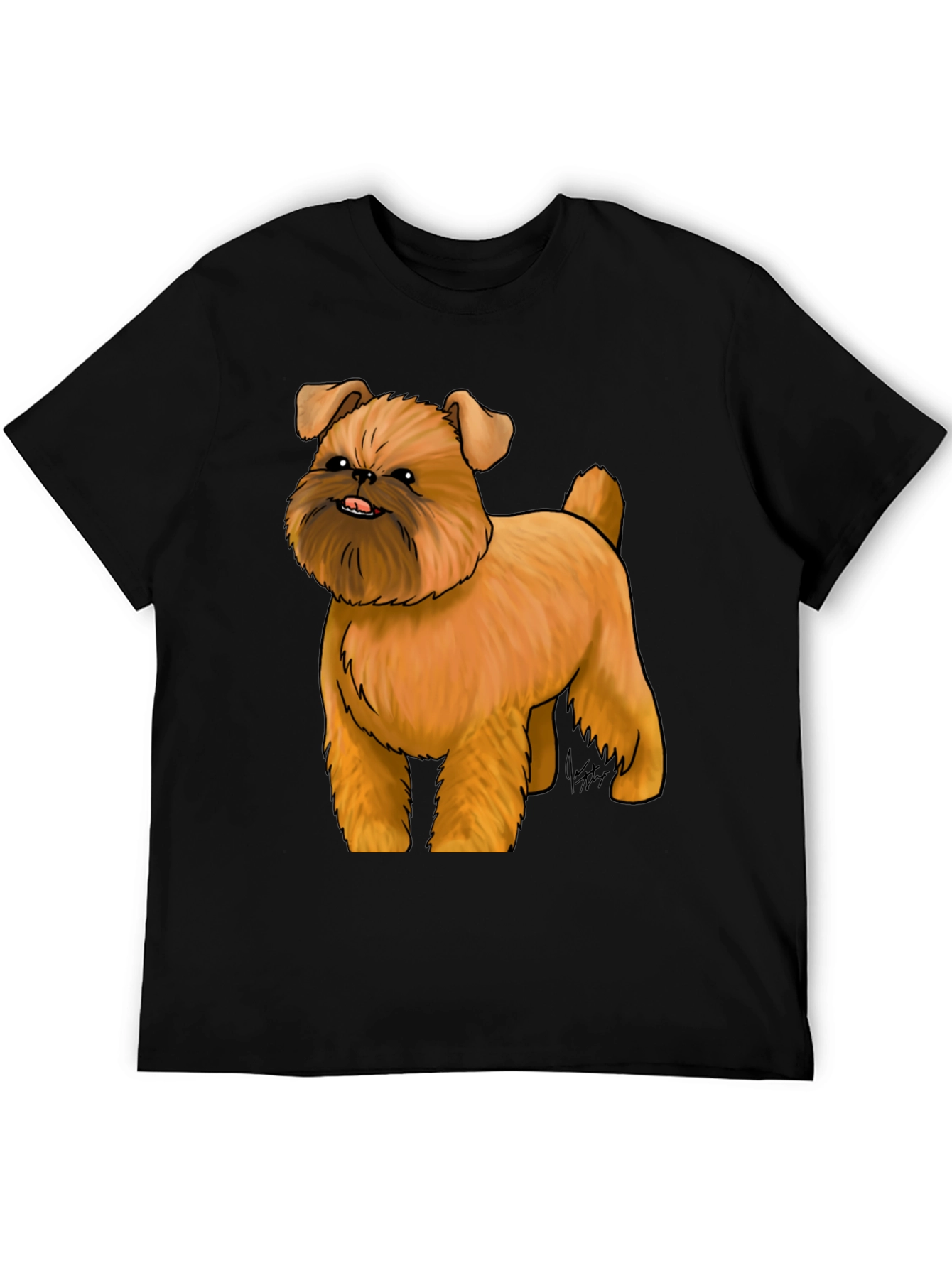 Brussels Griffon Dog Graphic T-Shirt - 5