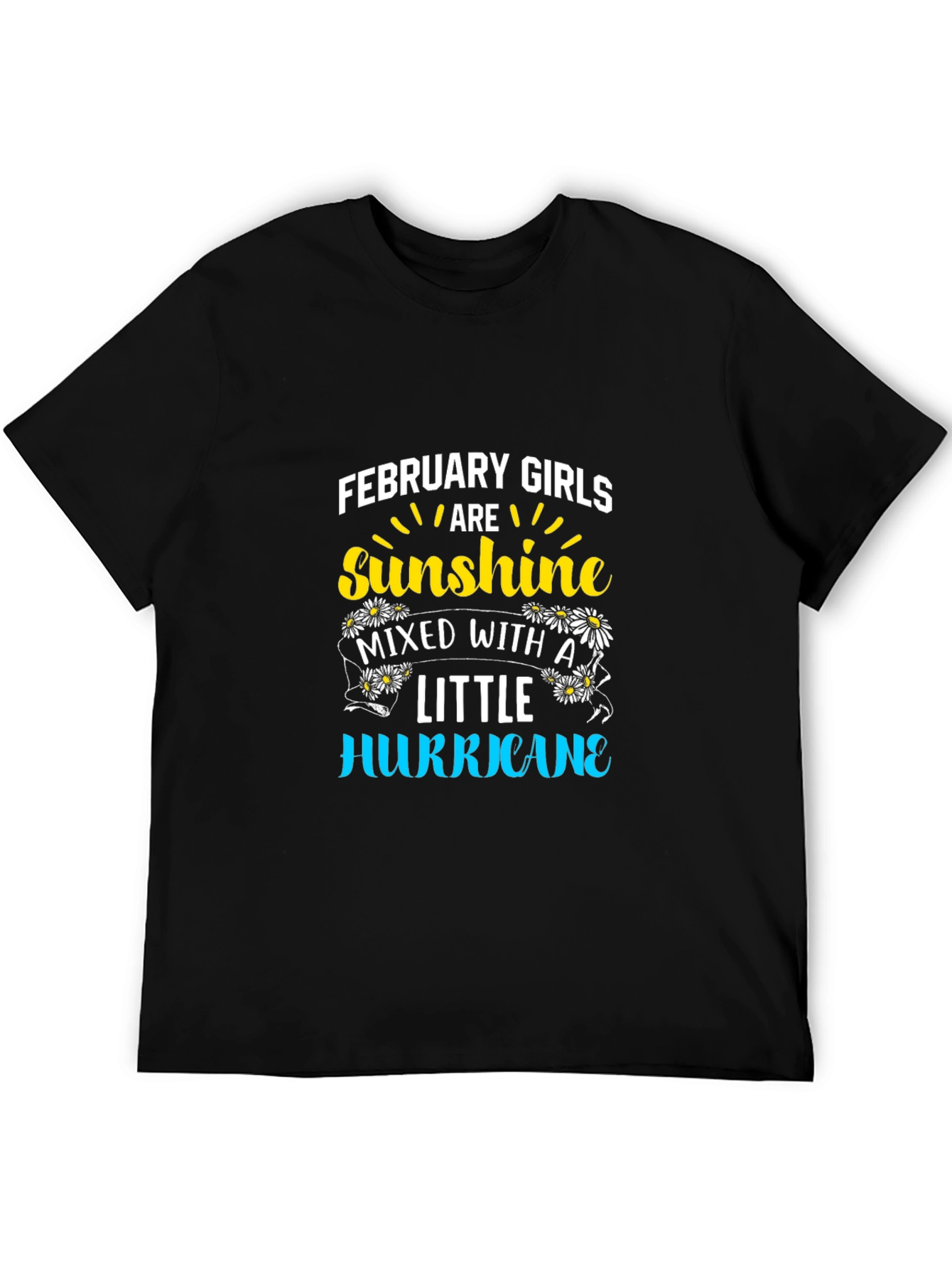 Black February Girls Sunshine Hurricane Graphic Tee view 5