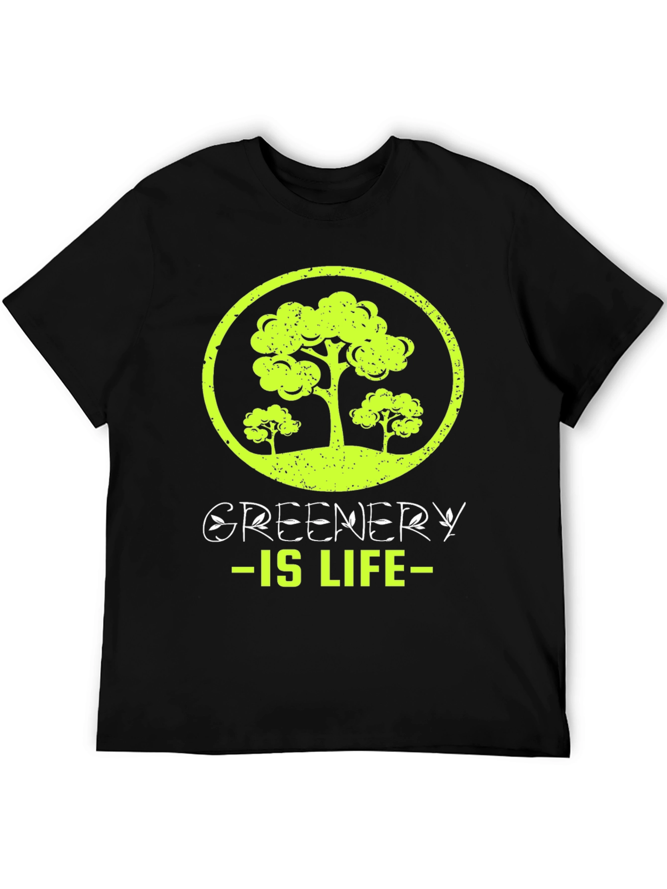 Greenery is Life T-Shirt - Eco-Friendly Design - 5