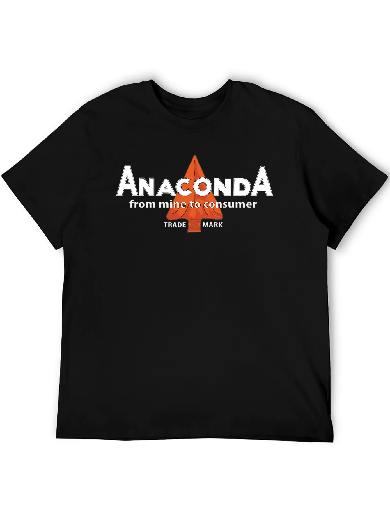 Black Anaconda Black T-Shirt - From Mine to Consumer view 5