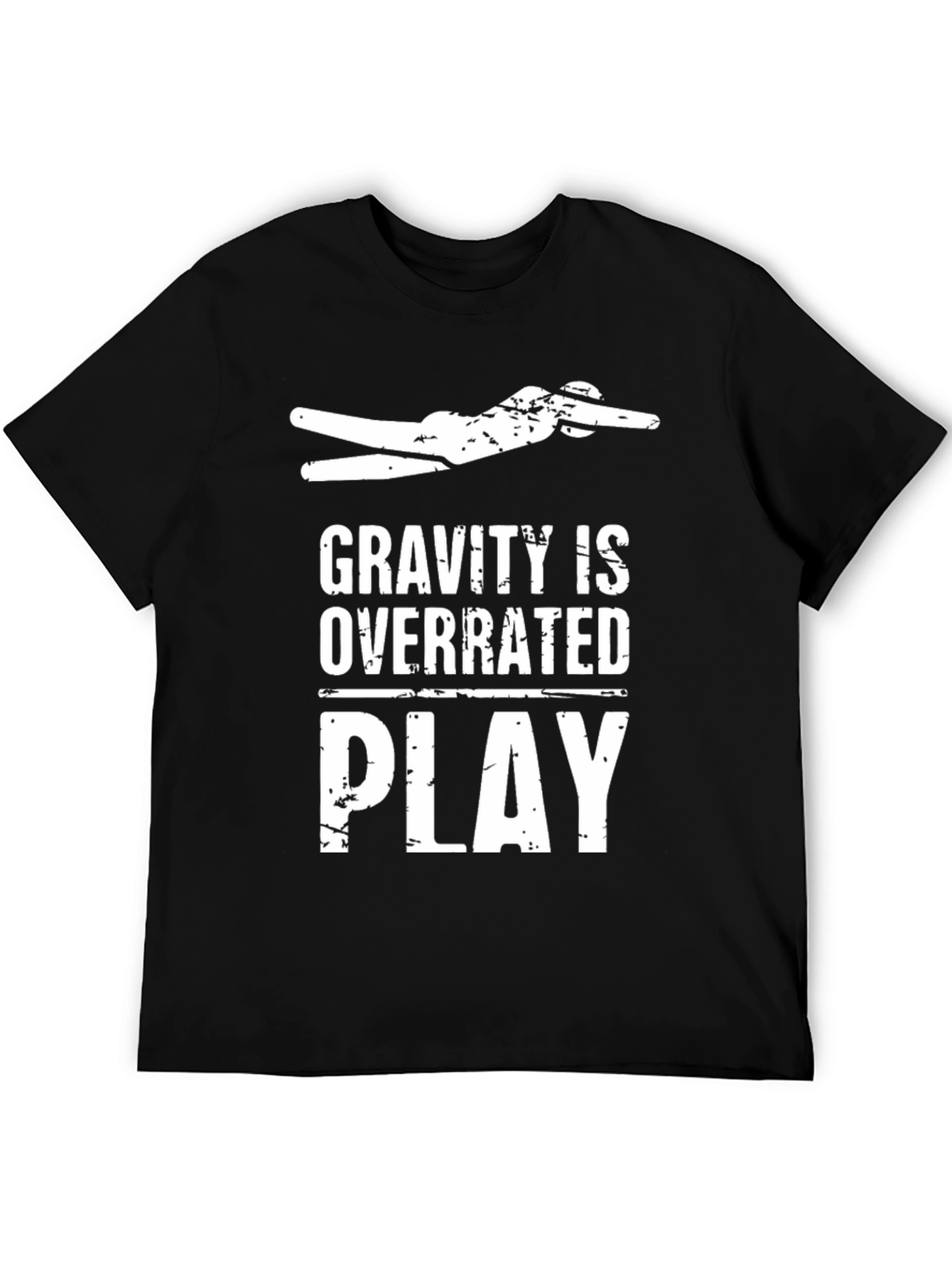 Black Gravity is Overrated T-Shirt view 5