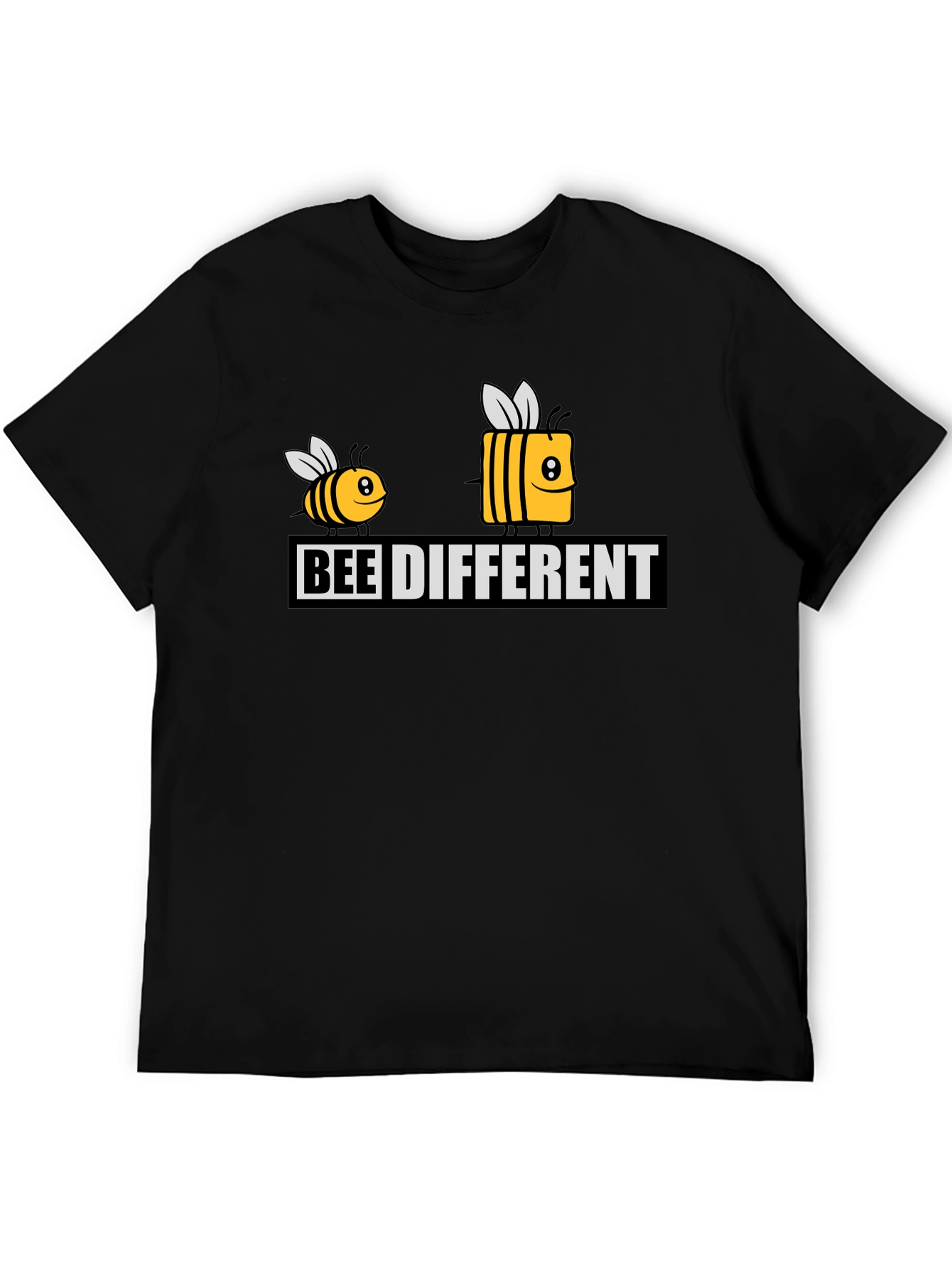 Black Bee Different Graphic Tee - Unique & Stylish! view 5