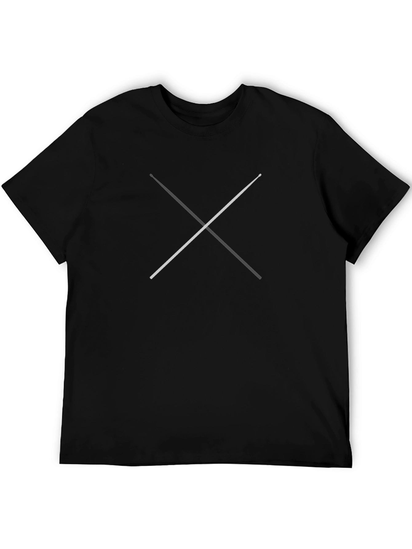 Drummer Crossed Sticks Graphic Tee - 5
