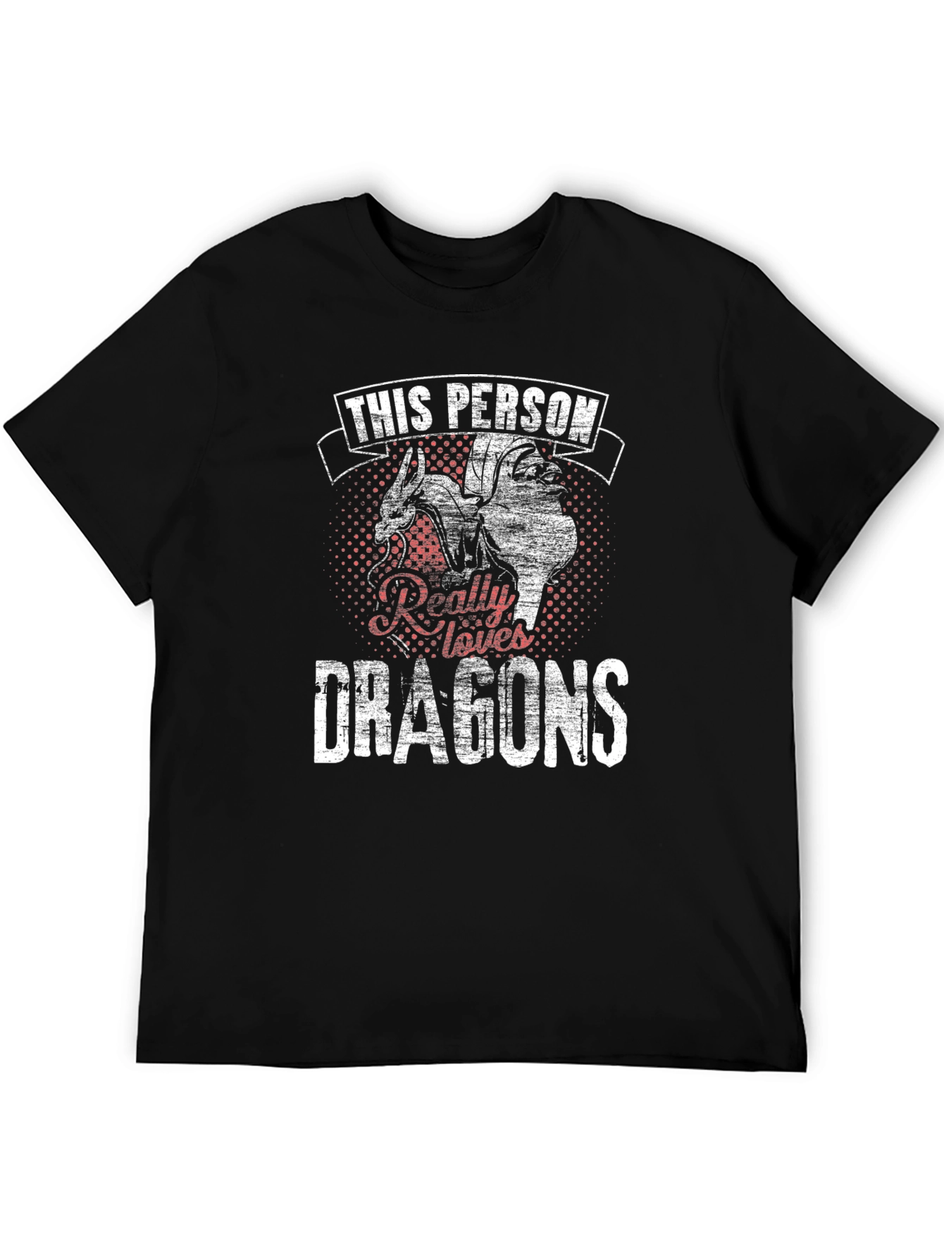 Dragon Lover Graphic Tee - Black - 5