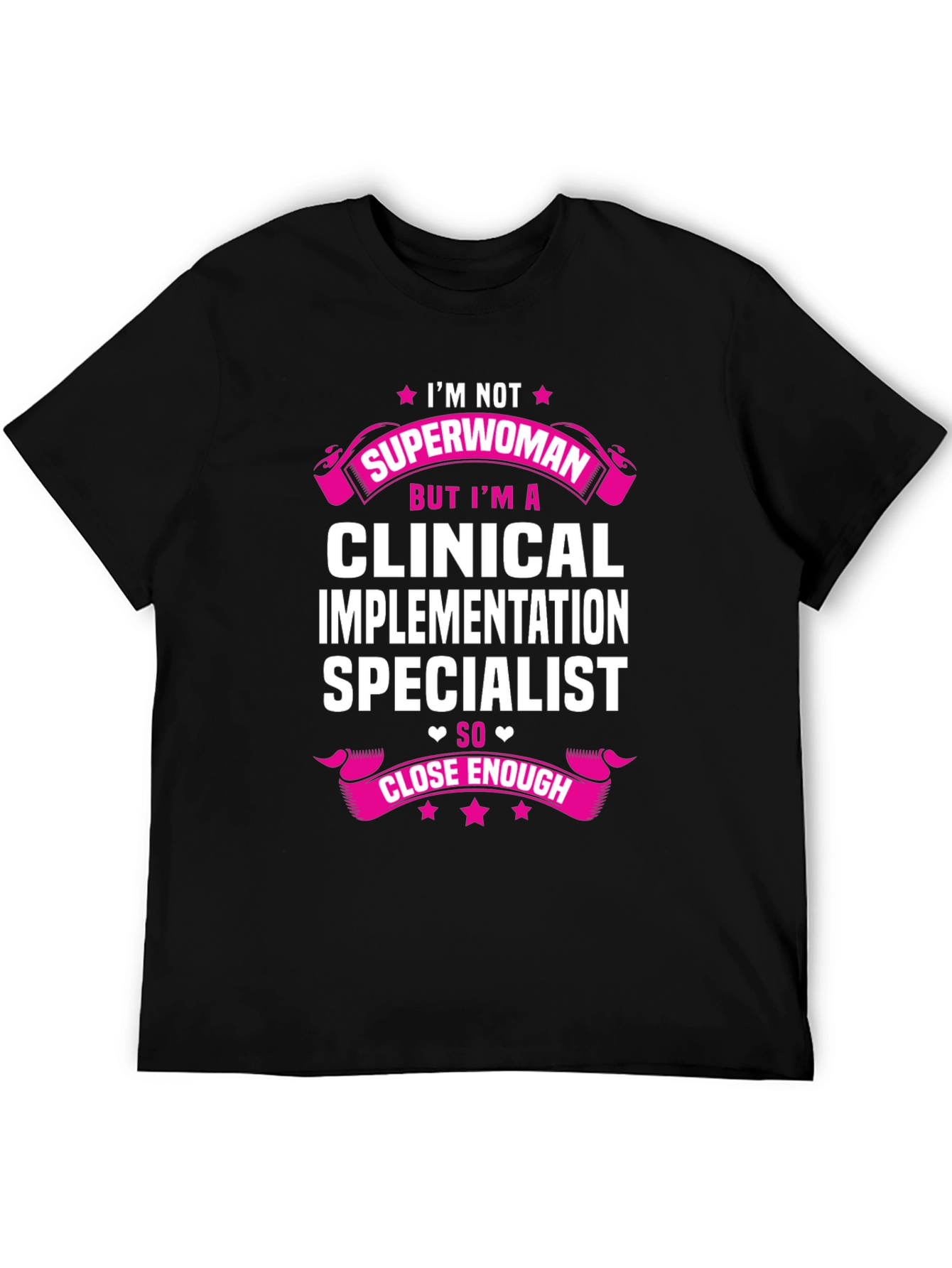 Black Clinical Implementation Specialist T-Shirt view 5