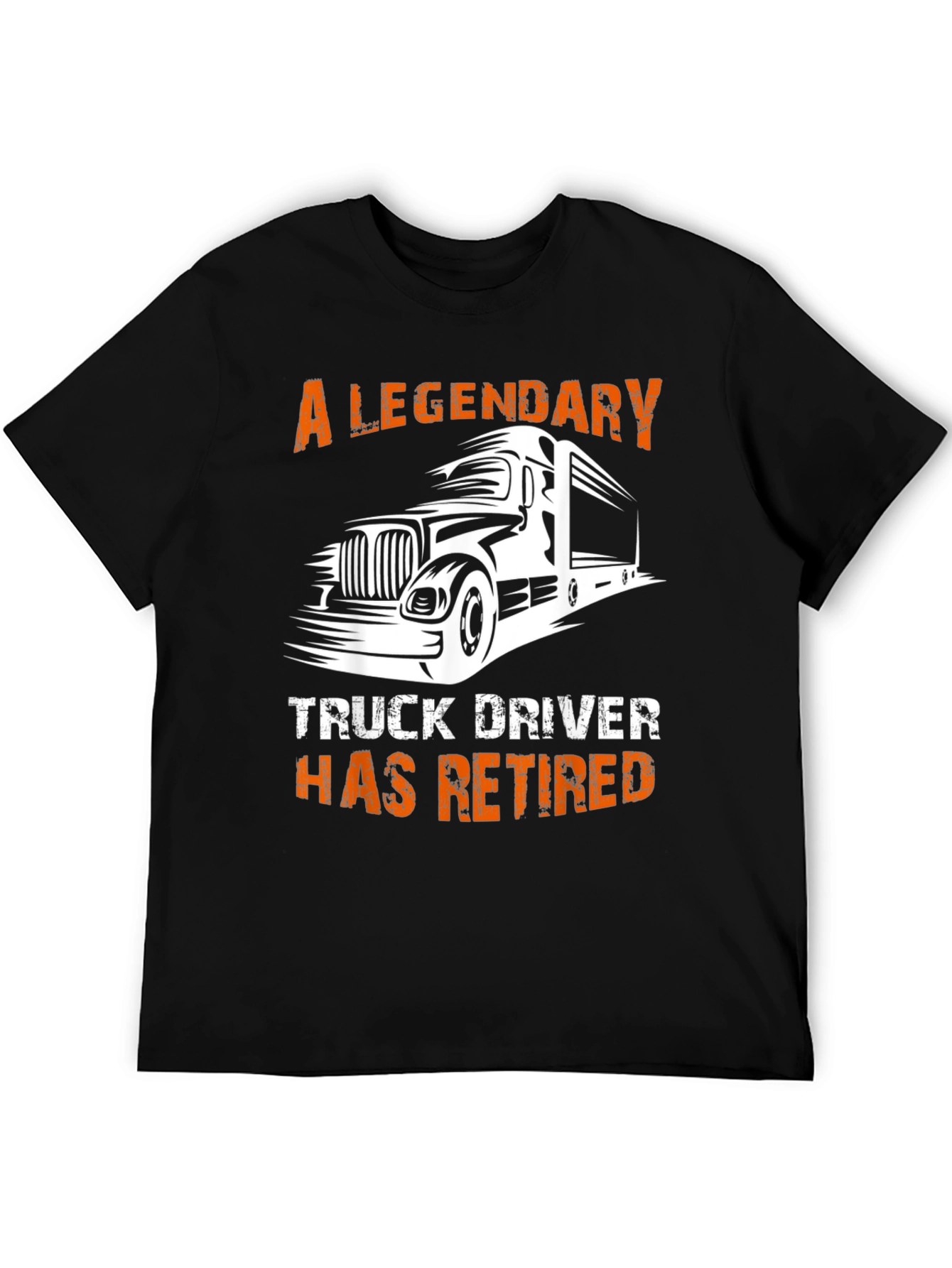 Legendary Retired Truck Driver T-Shirt - 5