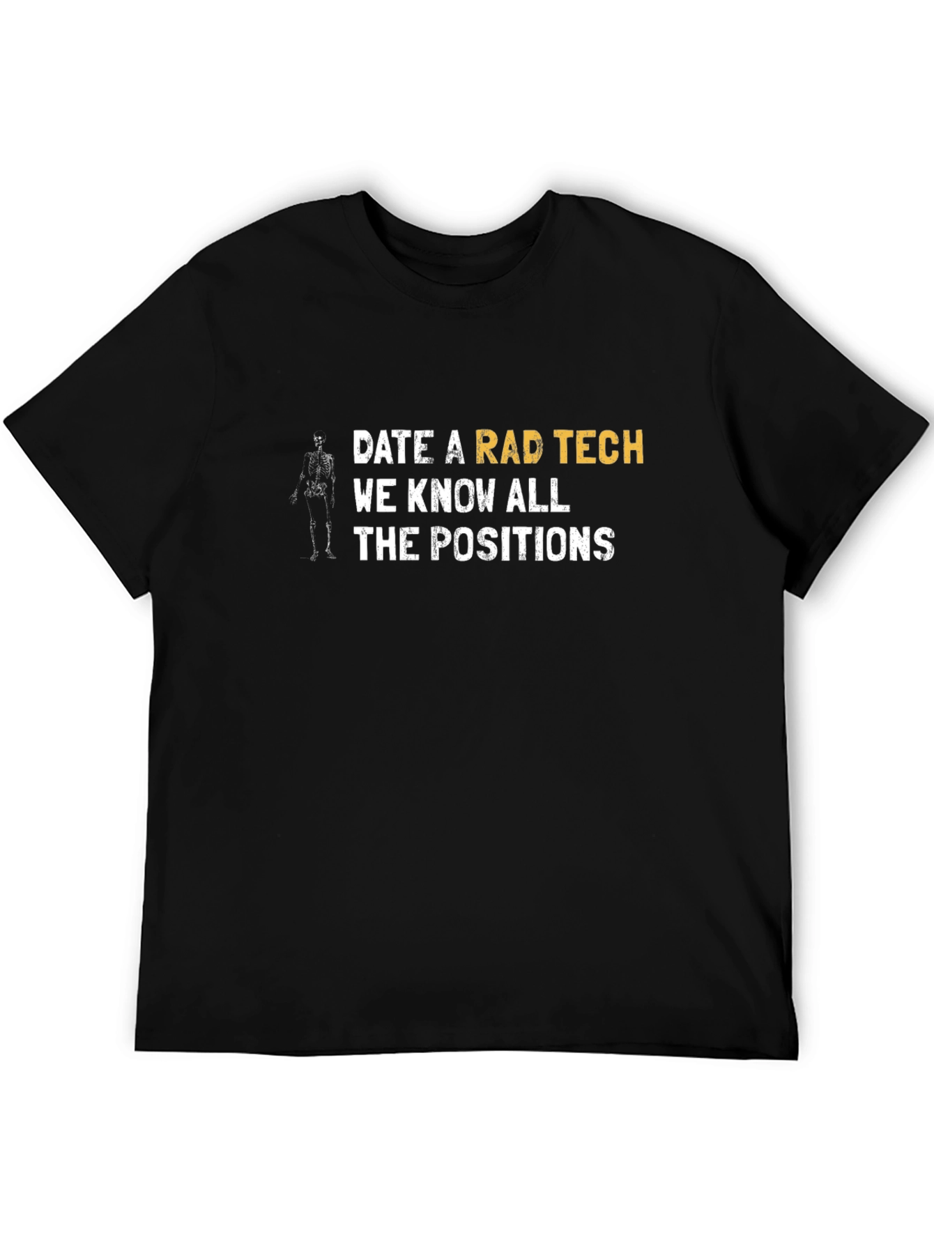 Black Rad Tech T-Shirt - Know All the Positions view 5