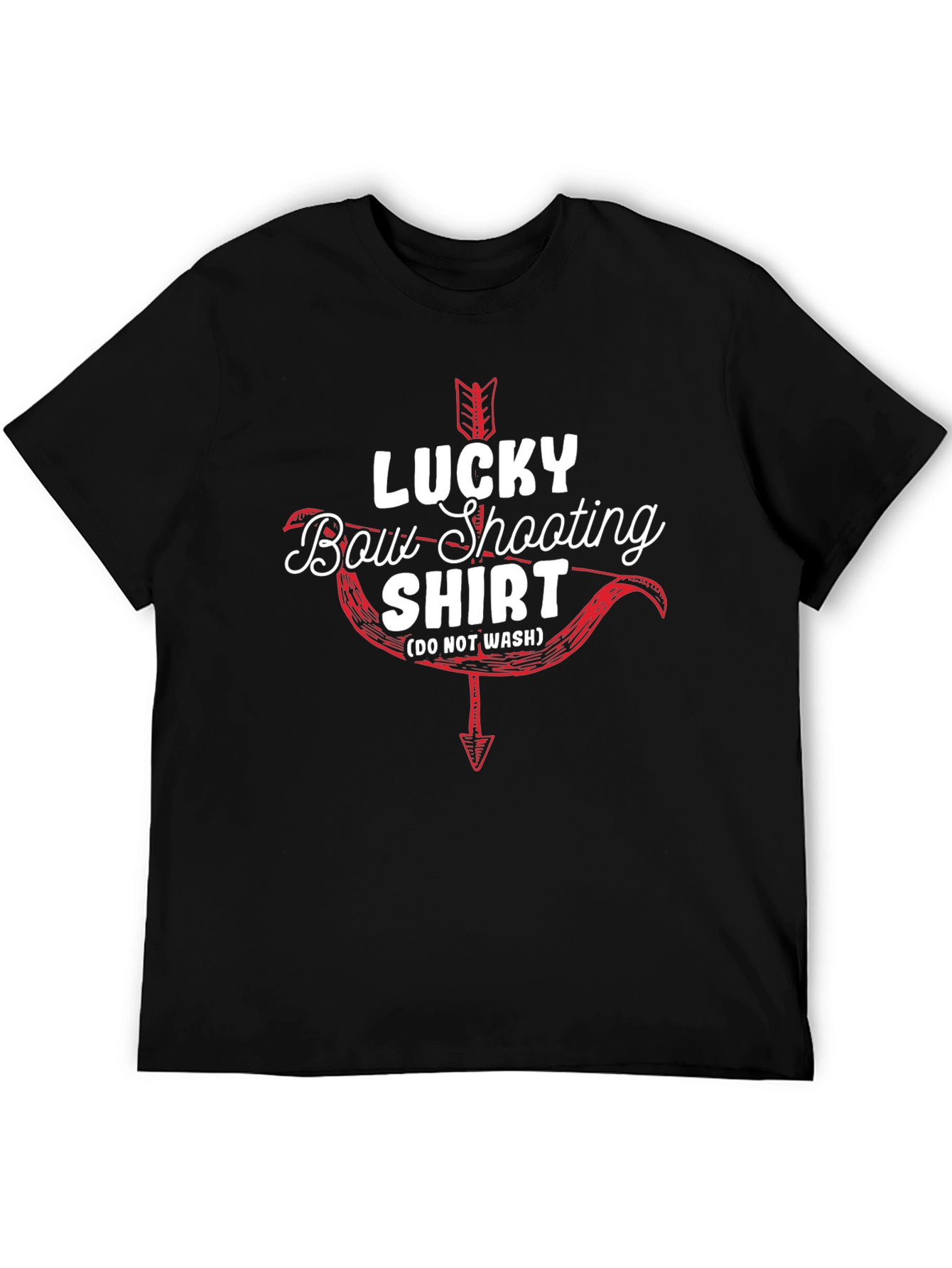 Black Lucky Bow Shooting Shirt - Archery T-Shirt view 5