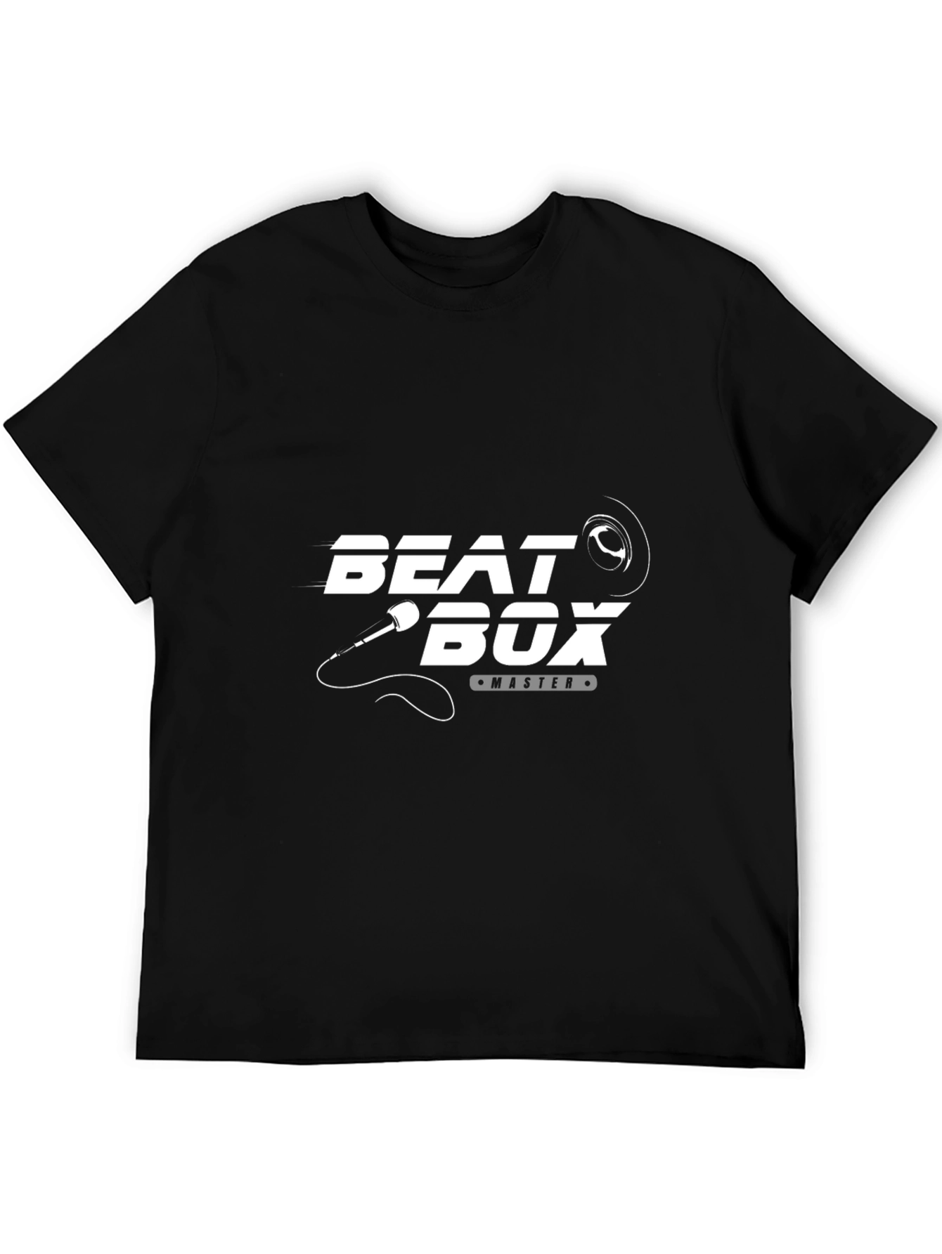 Black Beat Box Master Black T-Shirt view 5