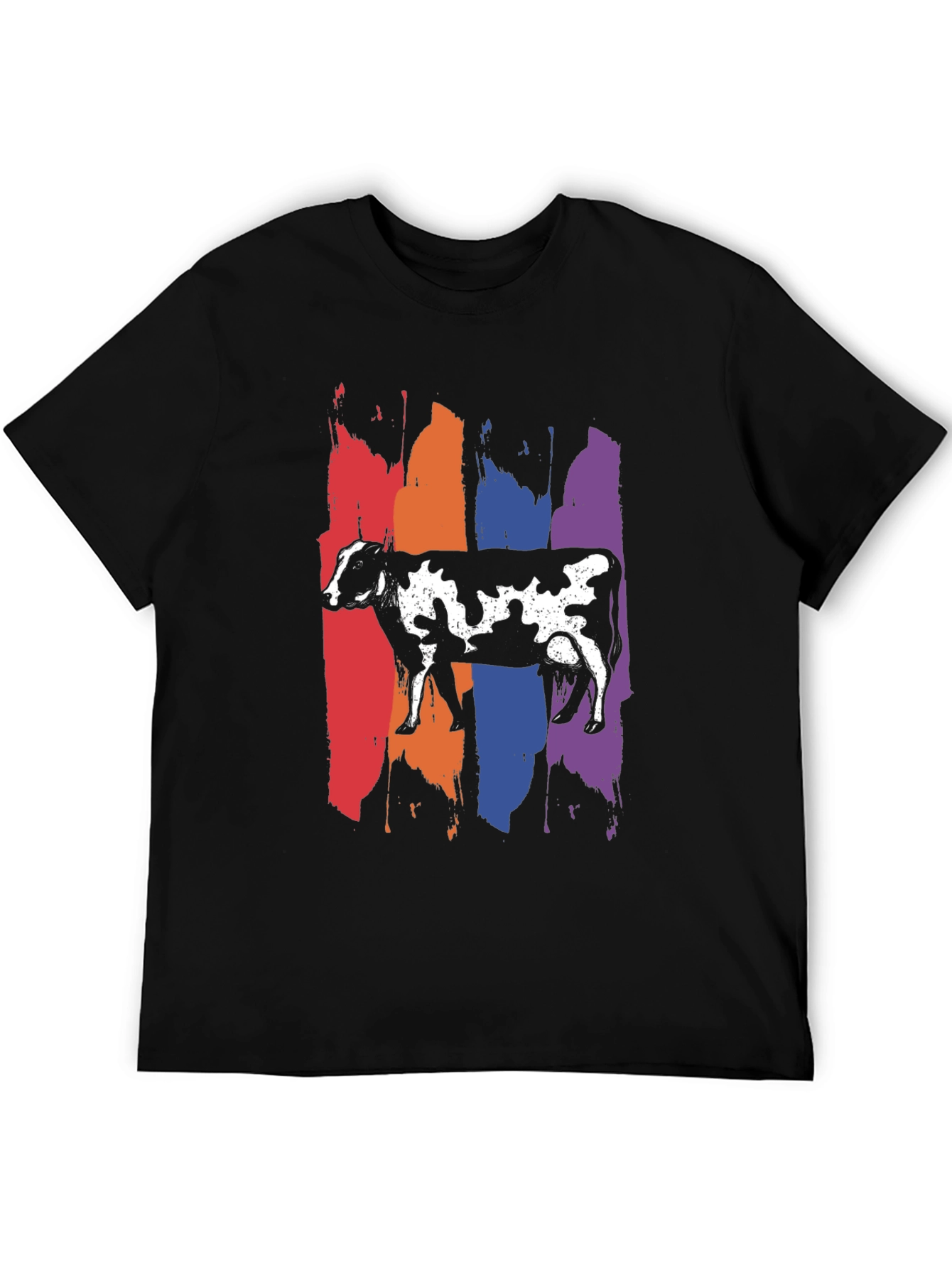 Black Cow Pride T-Shirt view 5