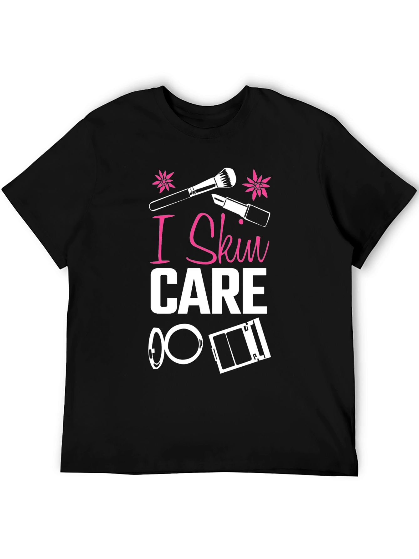 Black I Skin Care T-Shirt - Makeup Lover Tee view 5