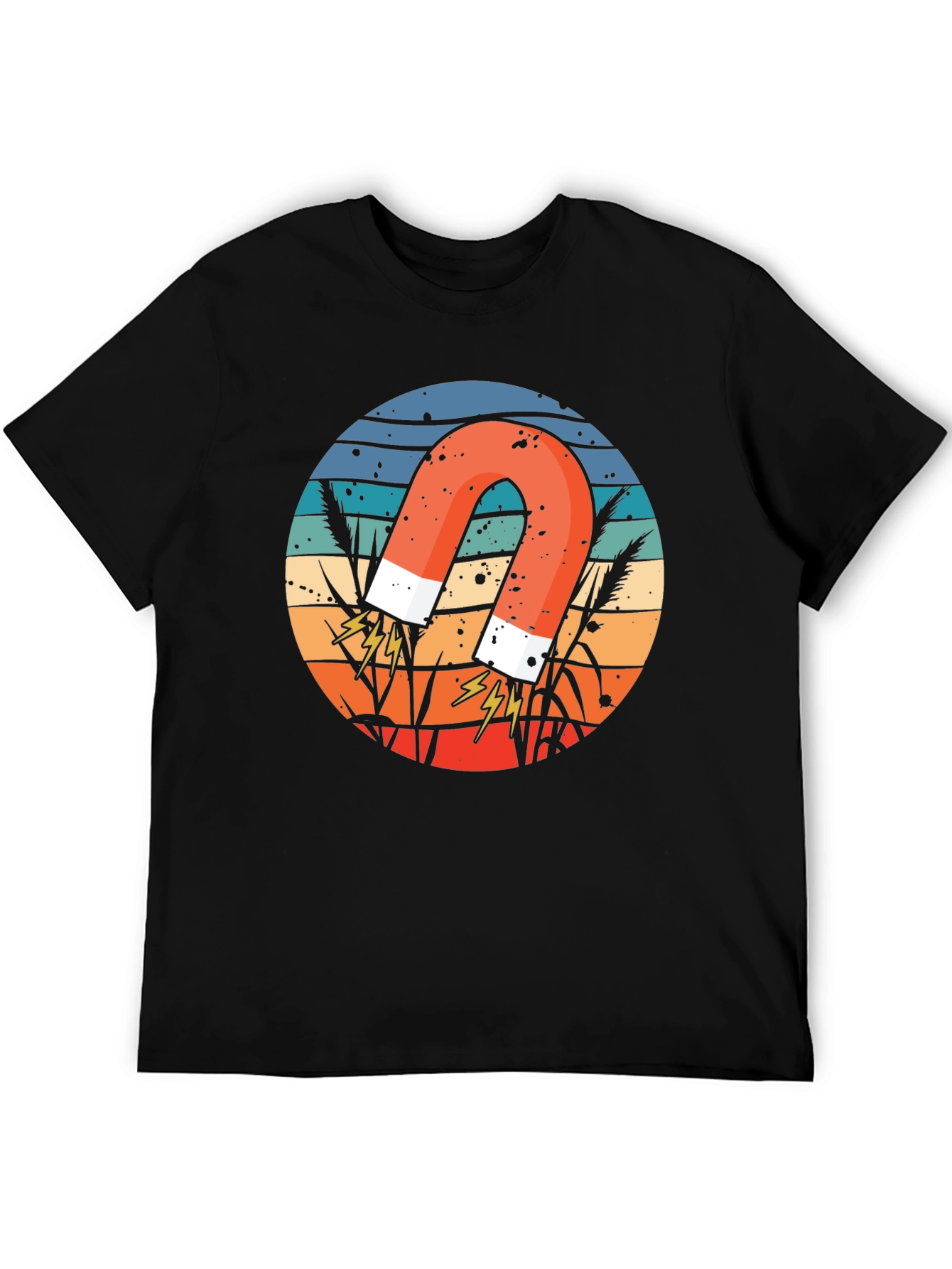 Black Magnet Graphic Tee view 5