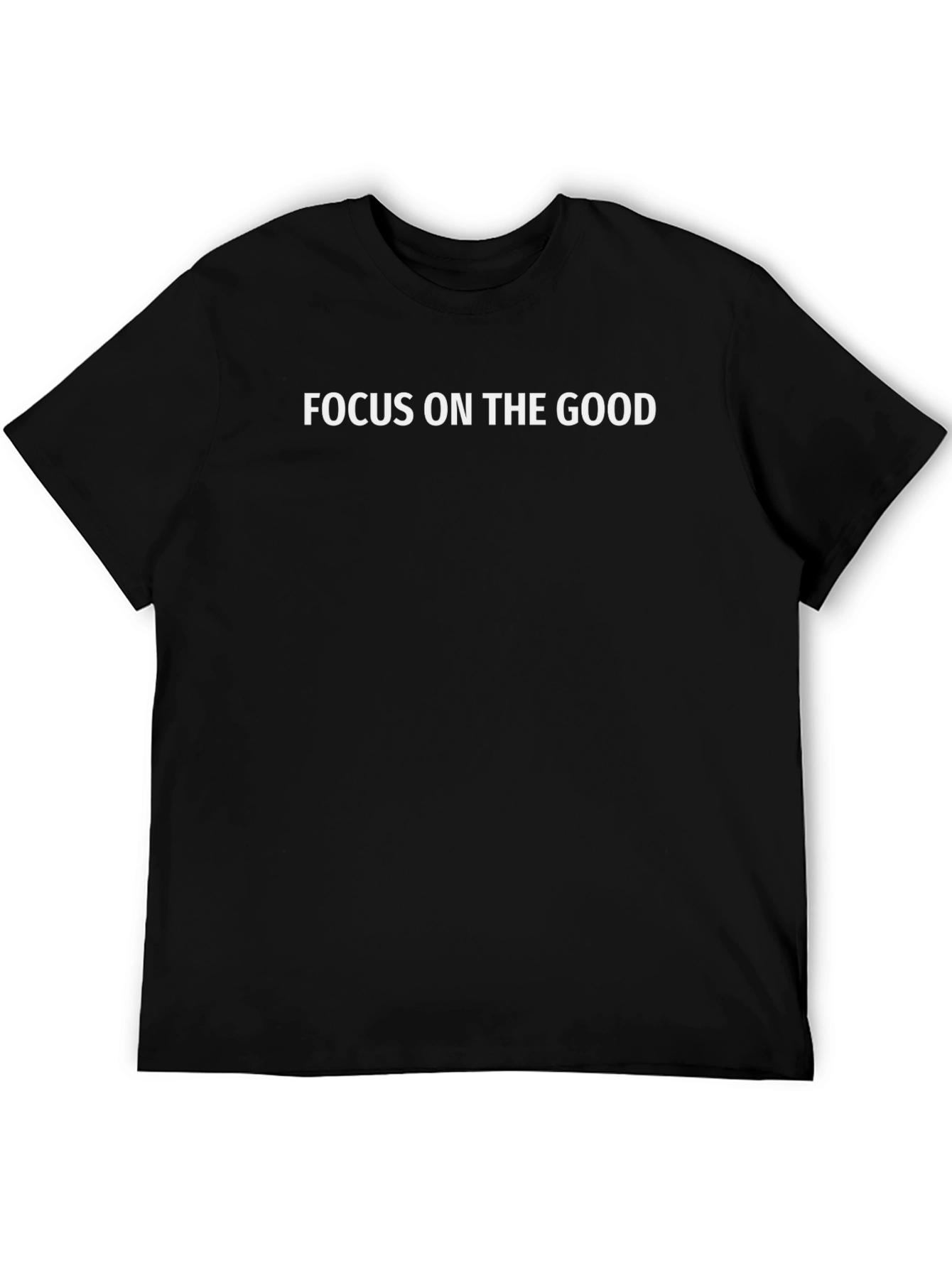 Black Focus On The Good - Graphic Tee - Unisex view 5