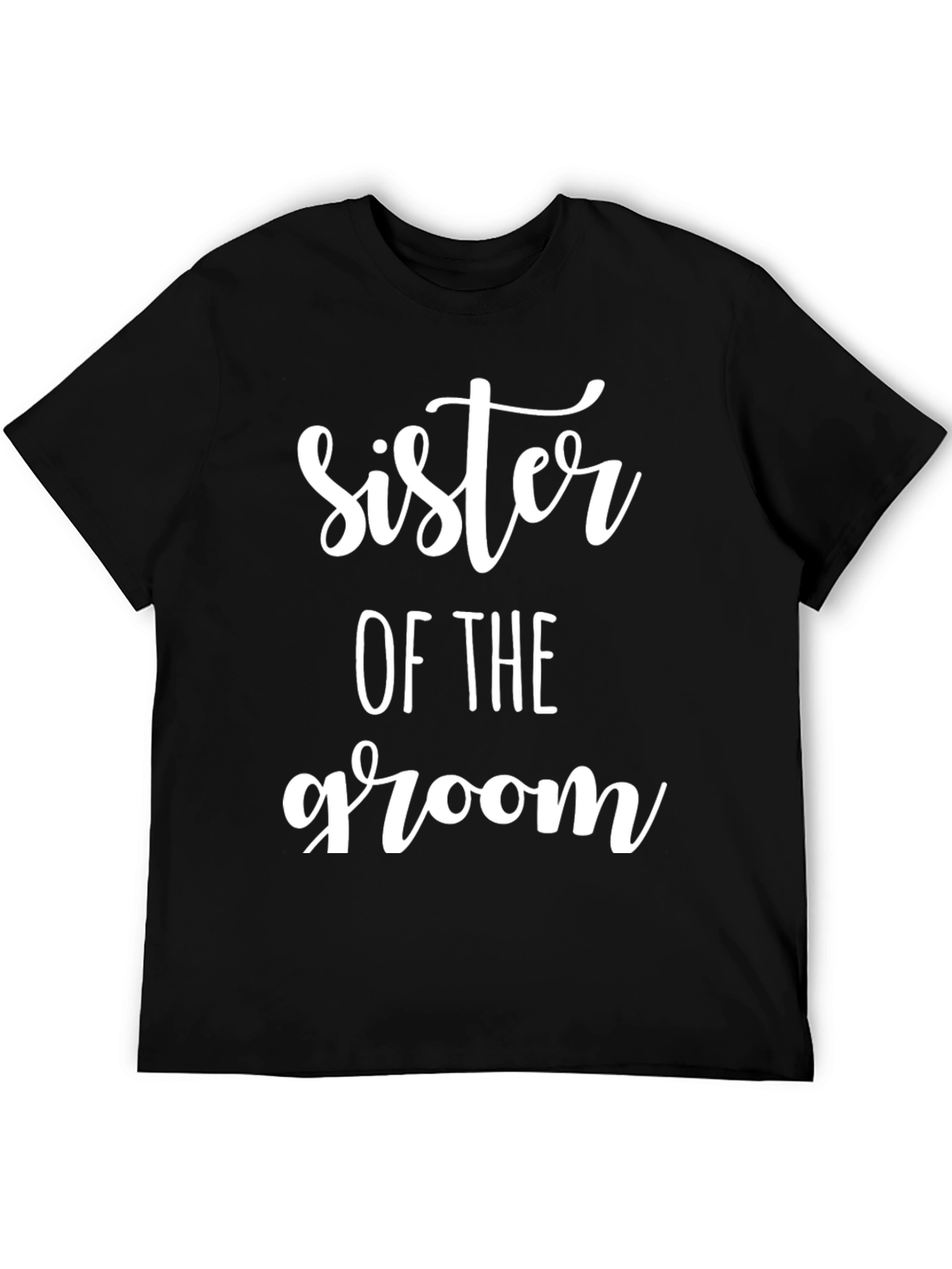 Sister of the Groom T-Shirt - Wedding Party Tee - 5