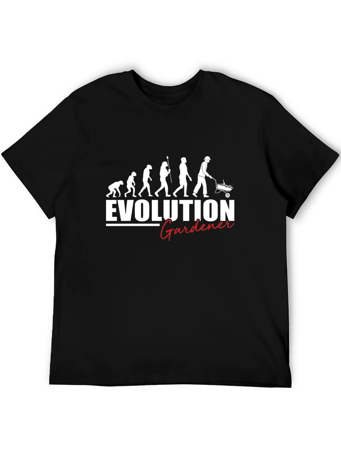 Black Evolution Gardener Graphic Tee view 5