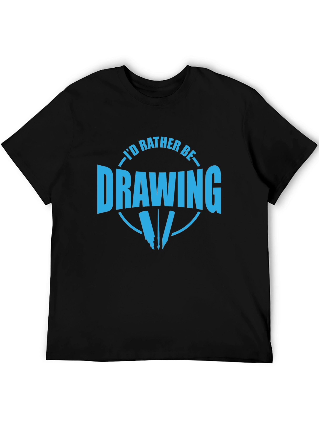 I'd Rather Be Drawing T-Shirt - 5