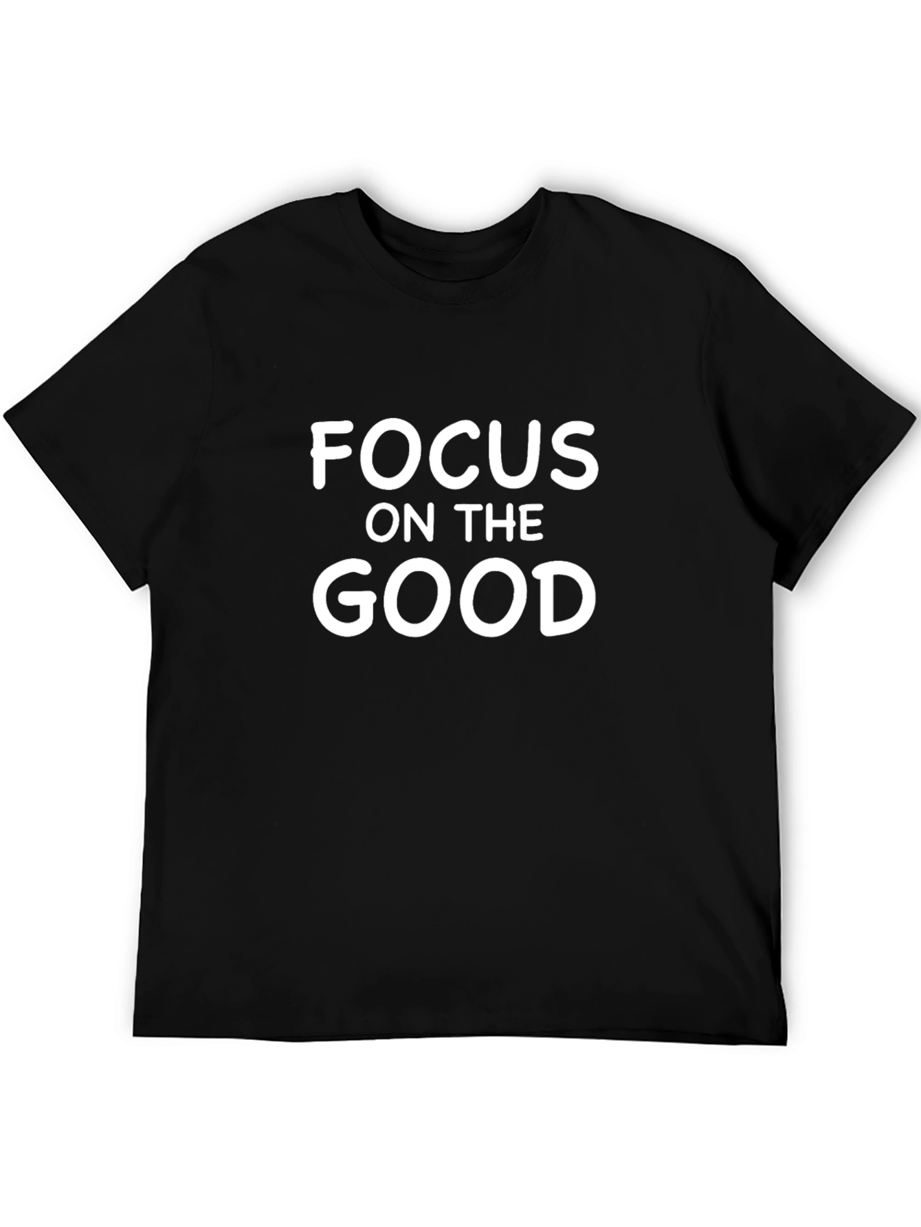 Black Focus on the Good Graphic T-Shirt view 5