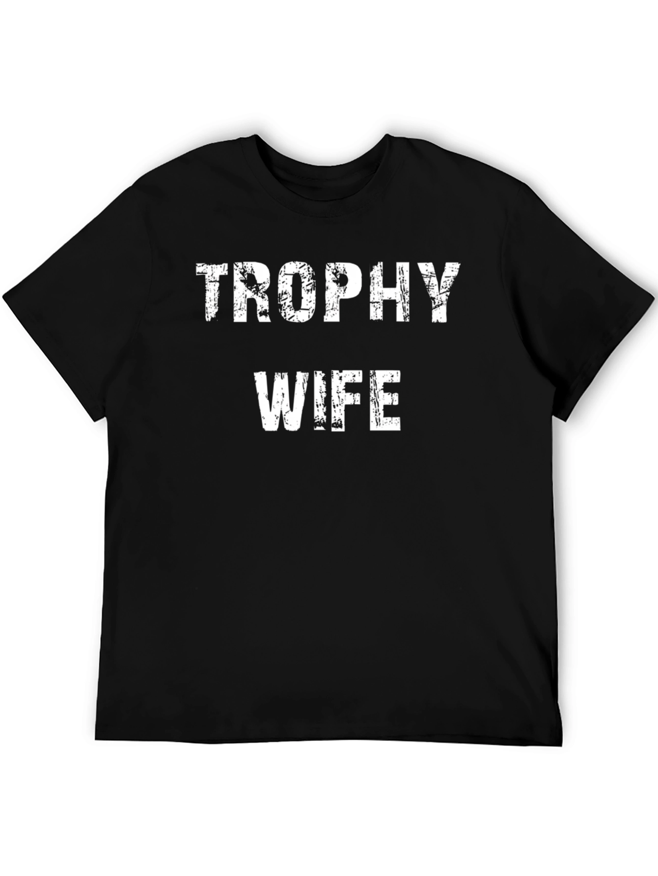 Black Trophy Wife Graphic T-Shirt - Black view 5