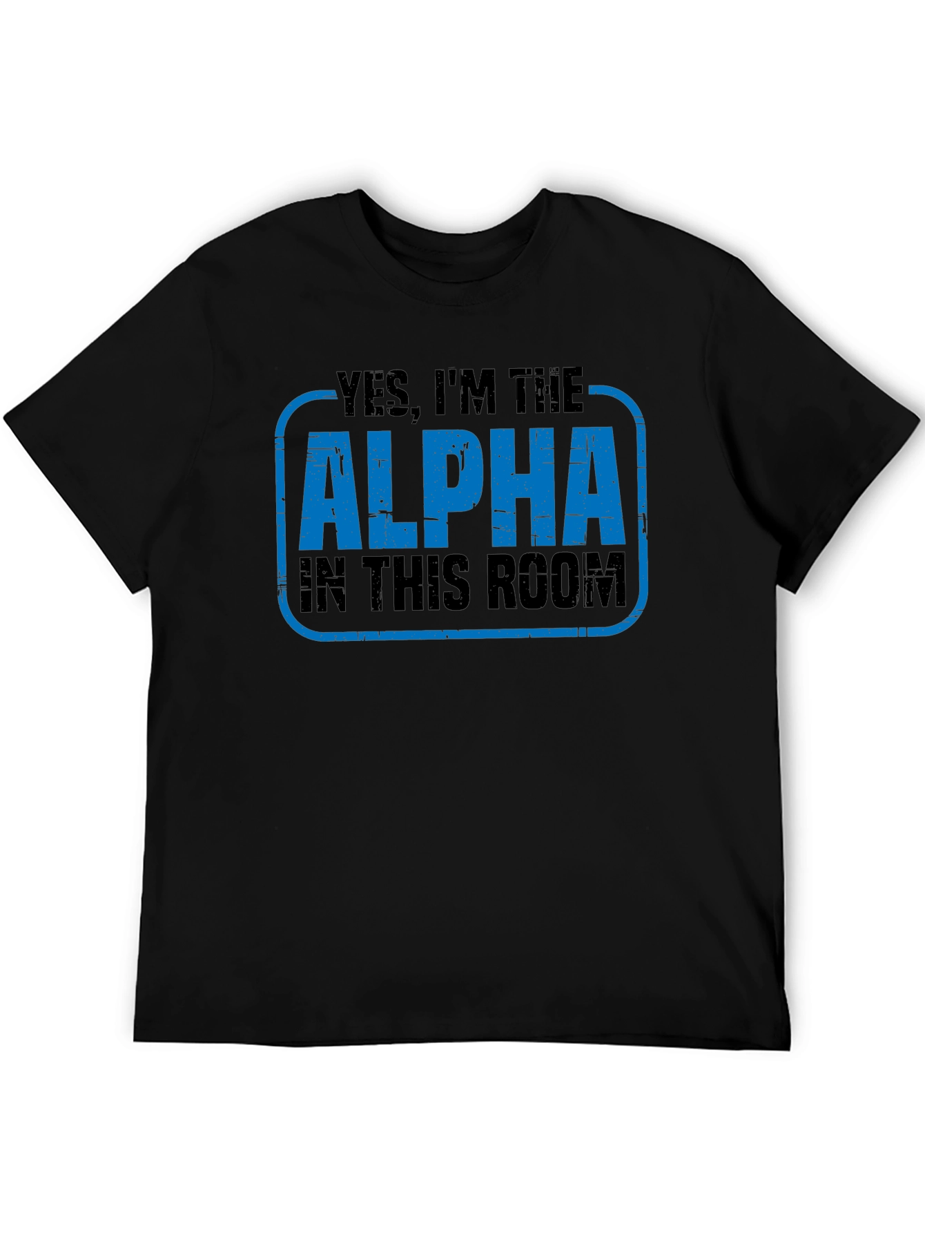 Black Alpha In This Room Graphic T-Shirt view 5